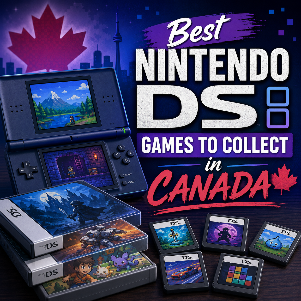 Best Nintendo DS Games to Collect in Canada