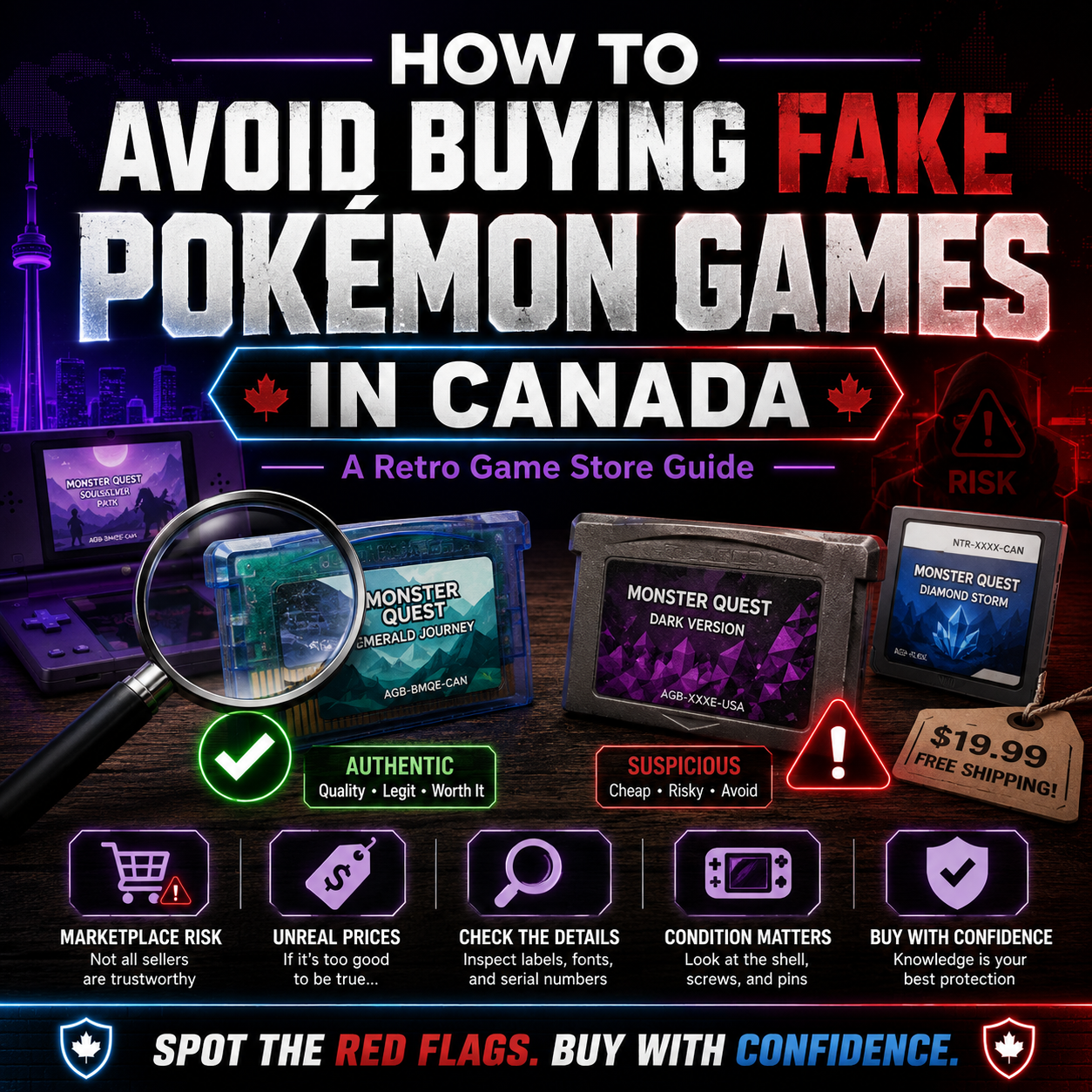 How to Avoid Buying Fake Pokémon Games in Canada