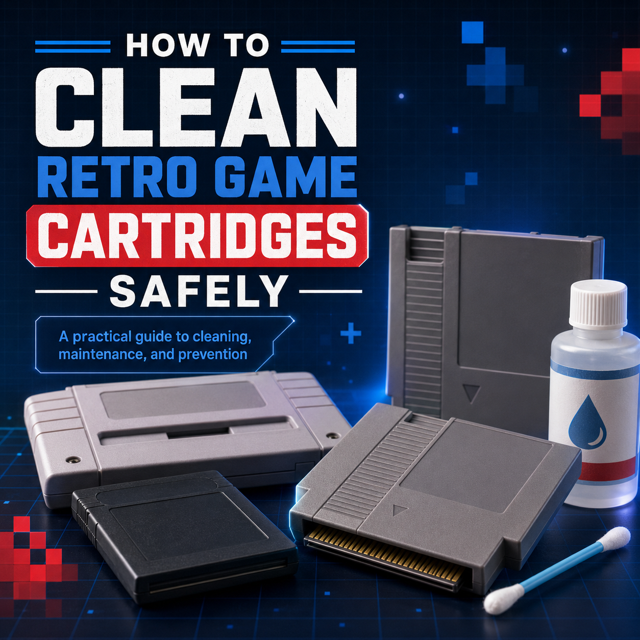 How to Clean and Maintain Your Retro Game Cartridges