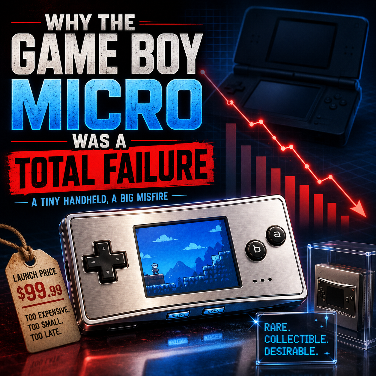 Why the Gameboy Micro was a Total Failure!
