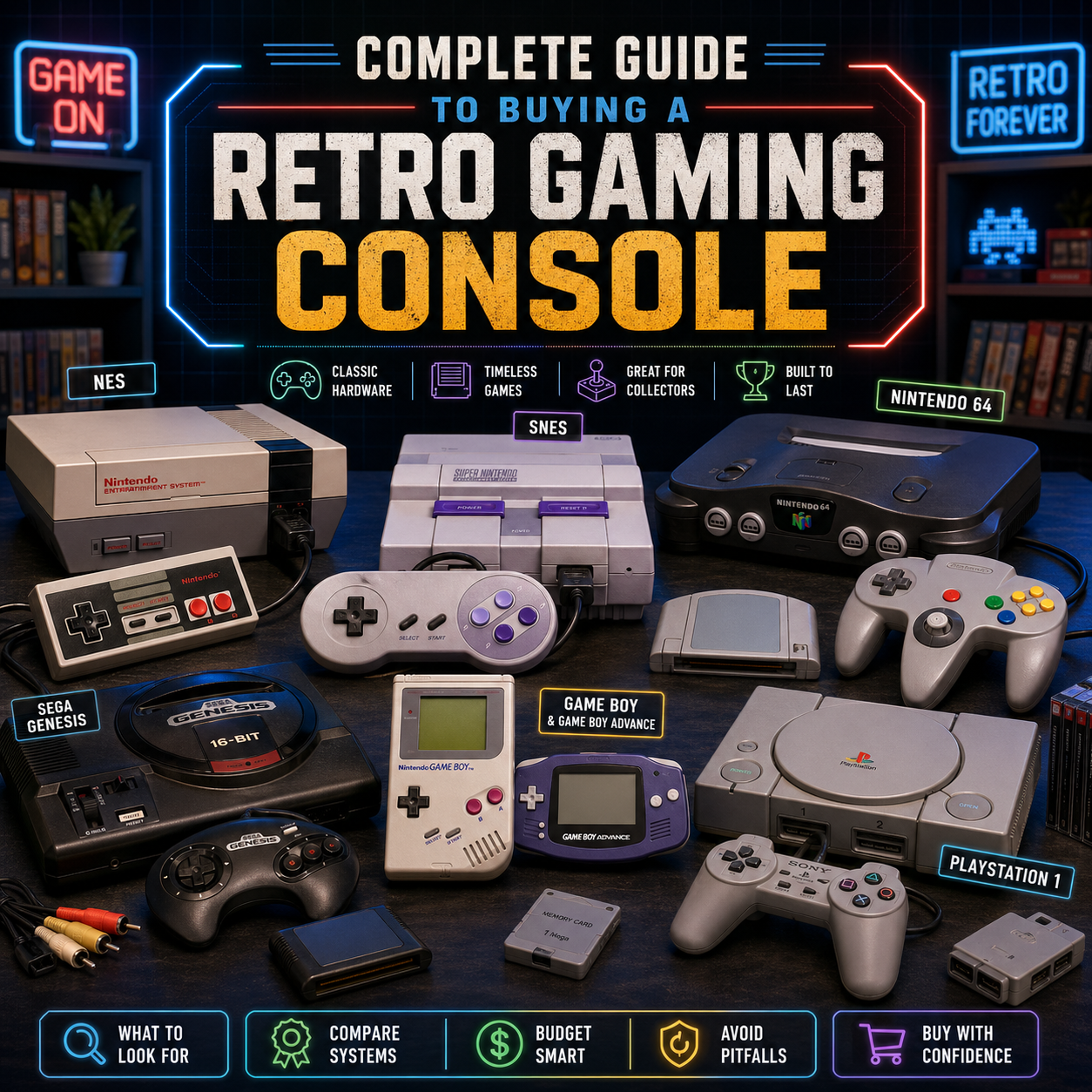 Complete Guide to Buying a Retro Gaming Console