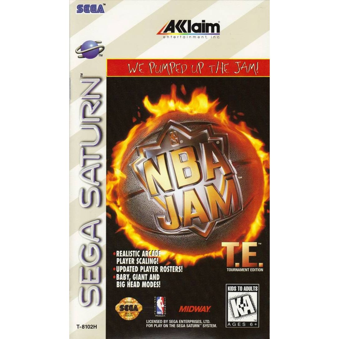 SATURN - NBA JAM Tournament Edition