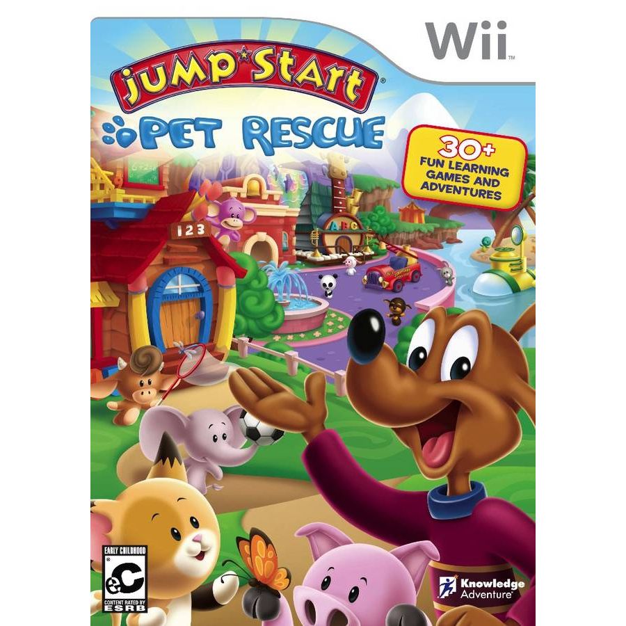 Wii - JumpStart Pet Rescue