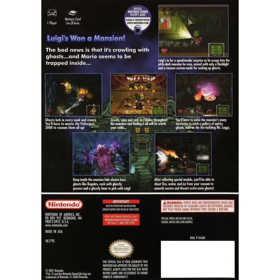 GameCube - Luigi's Mansion (Sealed / Player's Choice)