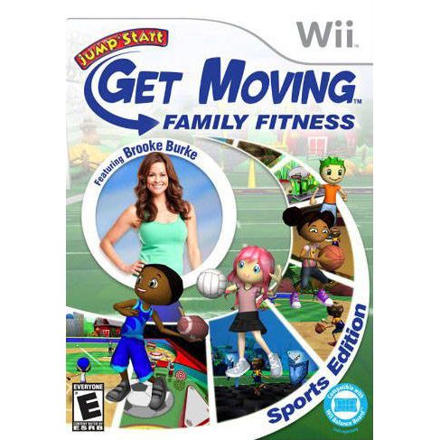 Wii - JumpStart Get Moving Family Fitness