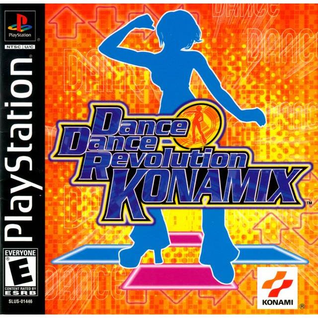 PS1 - Dance Dance Revolution Konamix