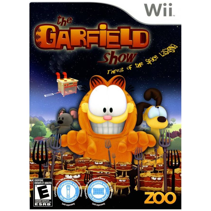 Wii - The Garfield Show Threat of the Space Lasagna