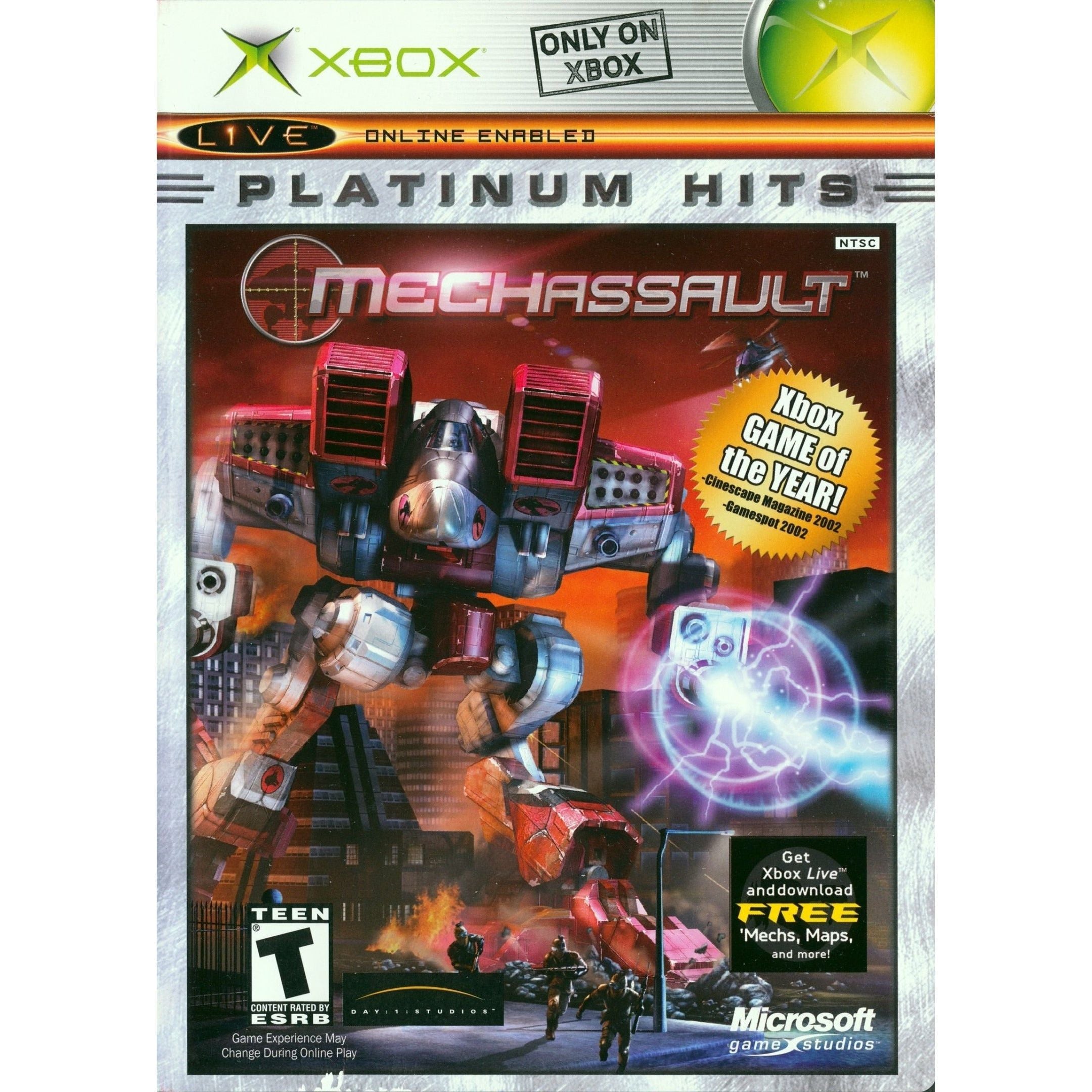 XBOX - Mech Assault (Platinum Hits / Sealed)