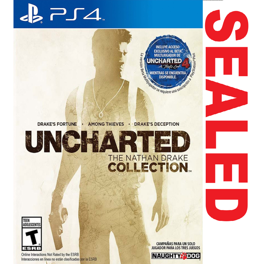 PS4 - Uncharted The Nathan Drake Collection (Sealed)