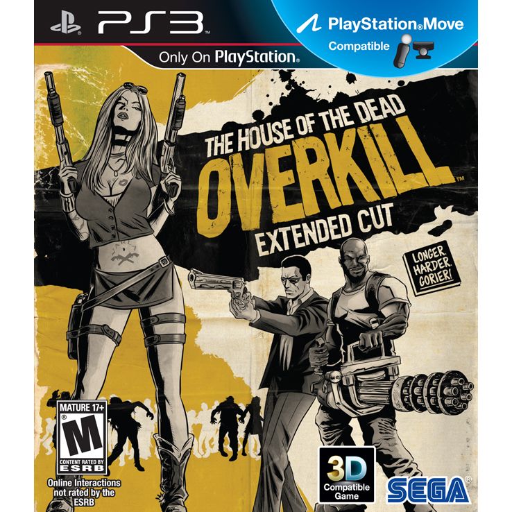 PS3 - The House of the Dead Overkill Extended Cut