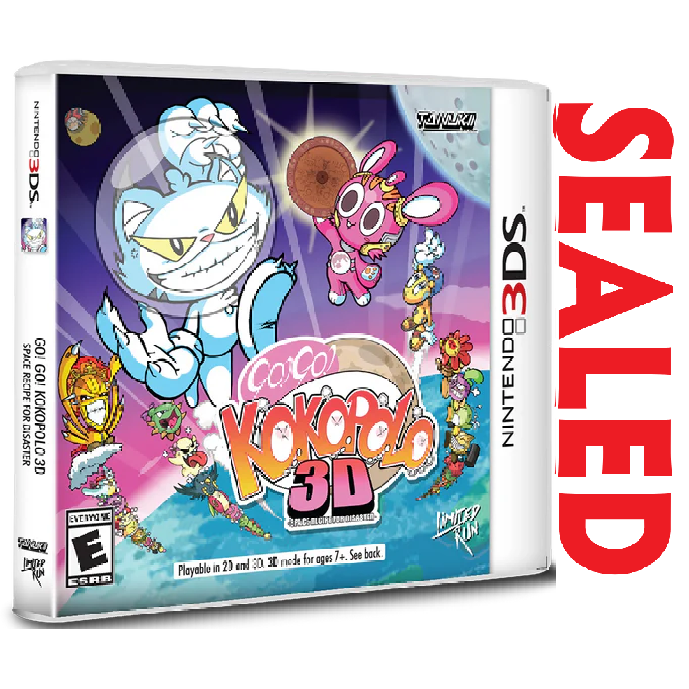 3DS - Go! Go! Kokopolo Space Recipe for Disaster (Sealed)