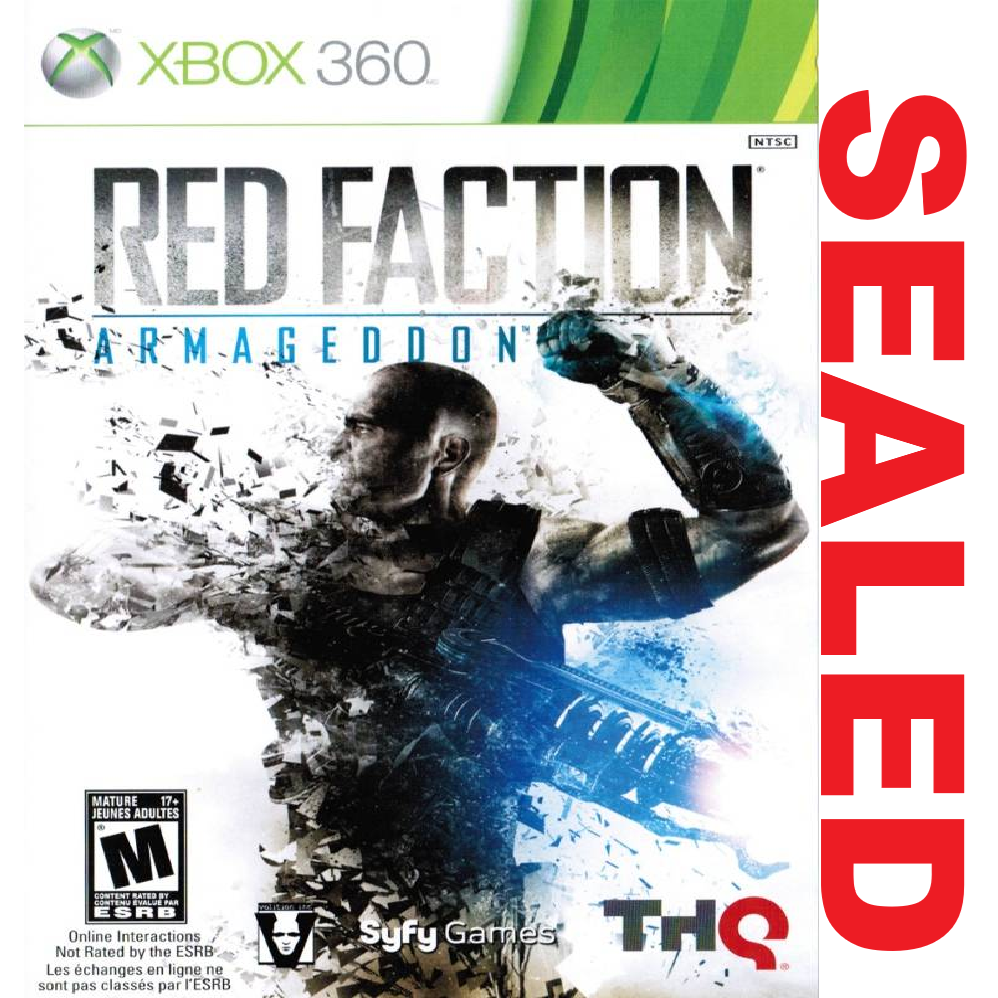 XBOX 360 - Red Faction Armageddon (Sealed)