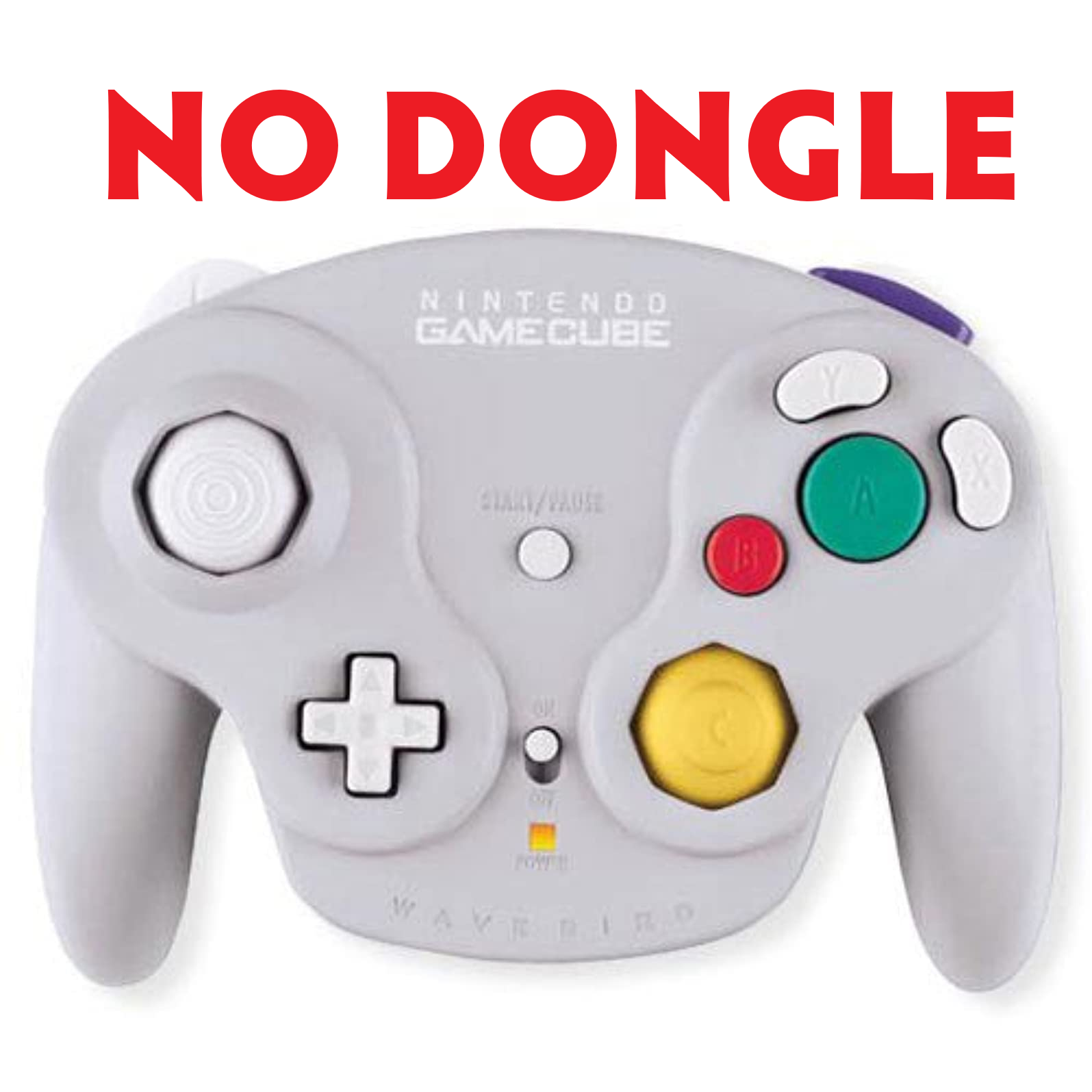 Gamecube Wavebird Controller No Receiver
