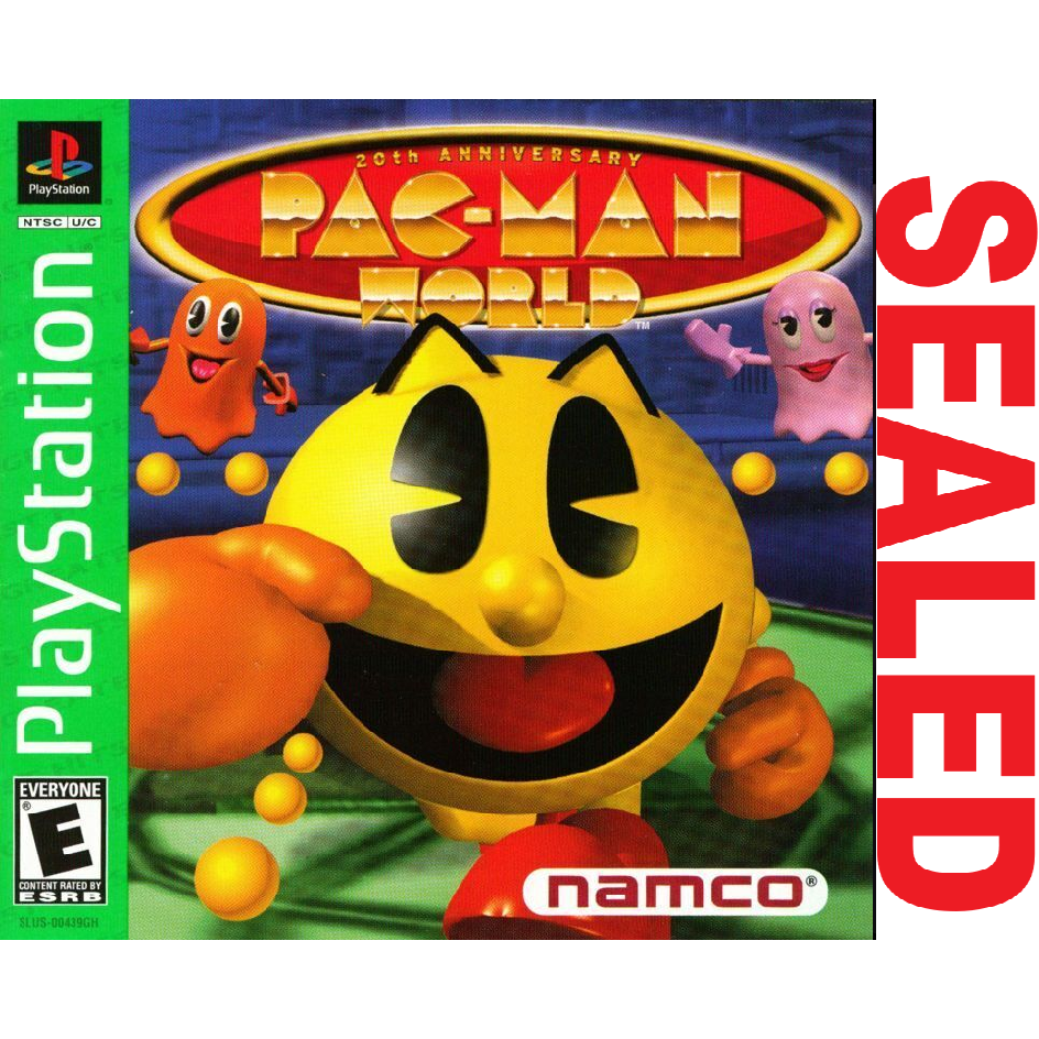 PS1 - Pac-Man World 20th Anniversary (Greatest Hits / Sealed)