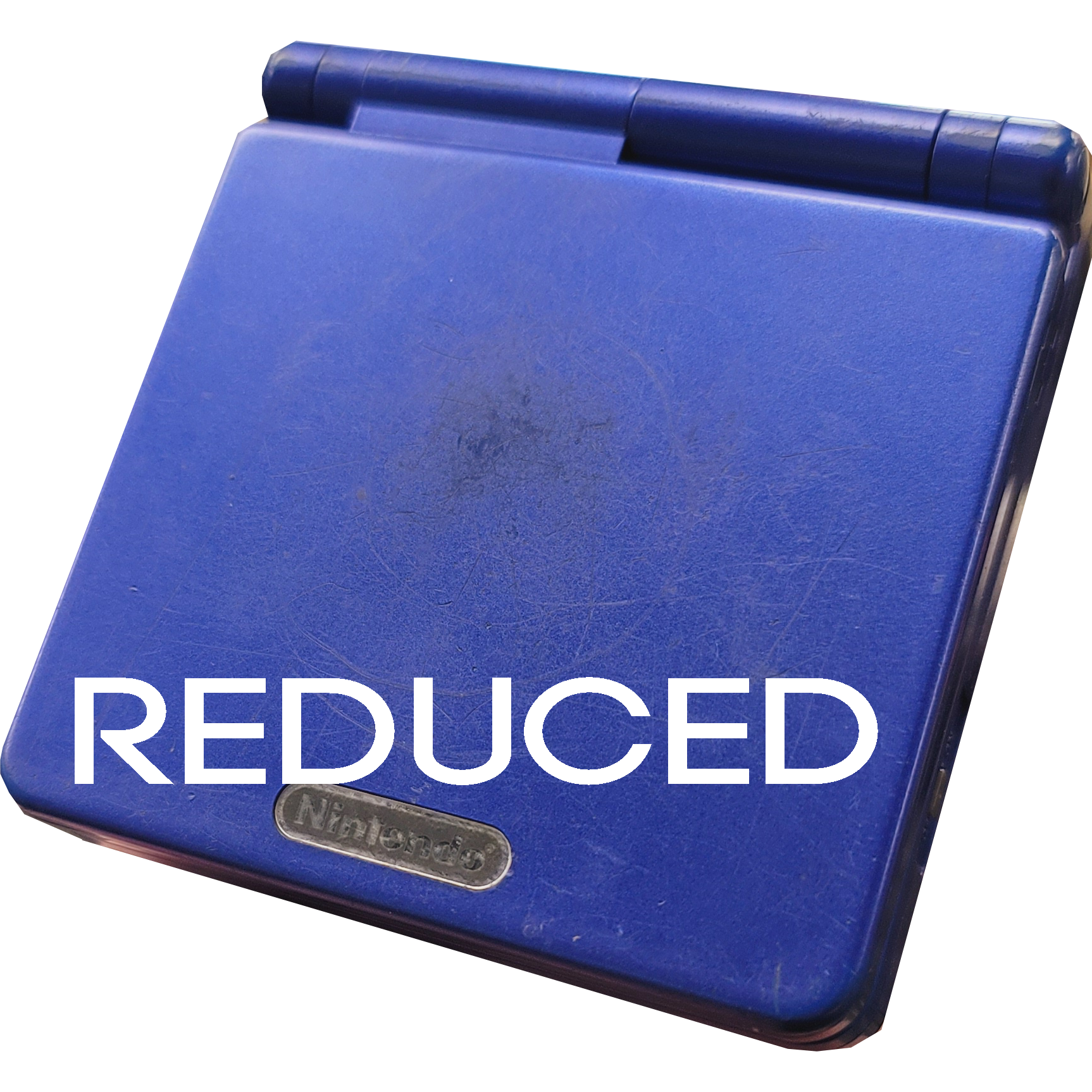 Game Boy Advance SP System (Front Lit) (Cobalt / Reduced)