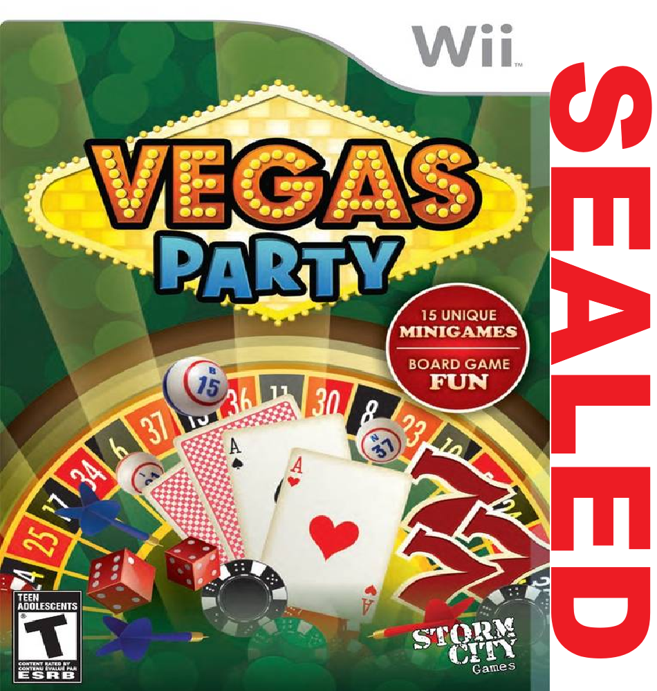 Wii - Vegas Party (Sealed)