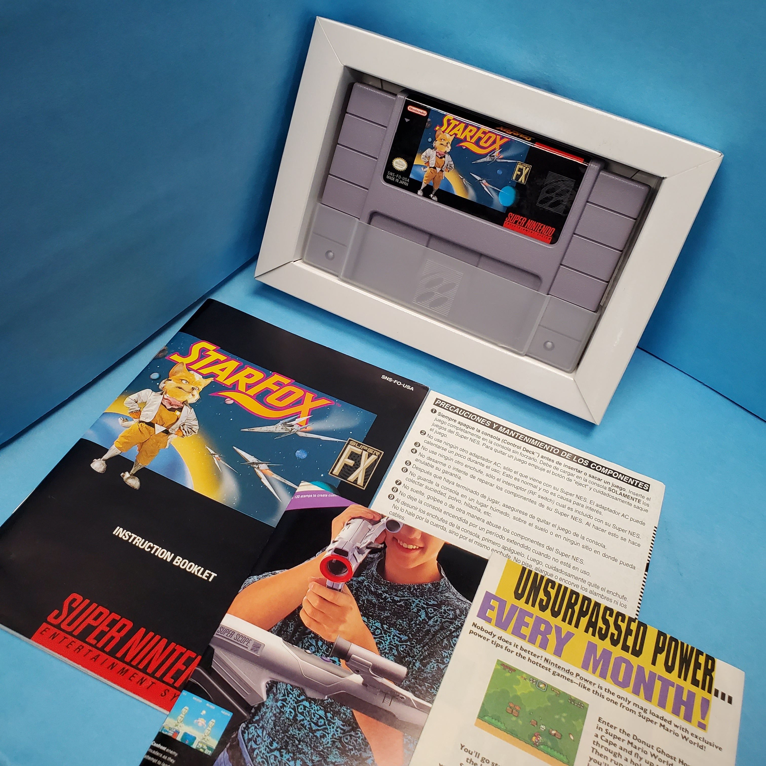 SNES - Star Fox (Complete in Box / A+ / With Manual)