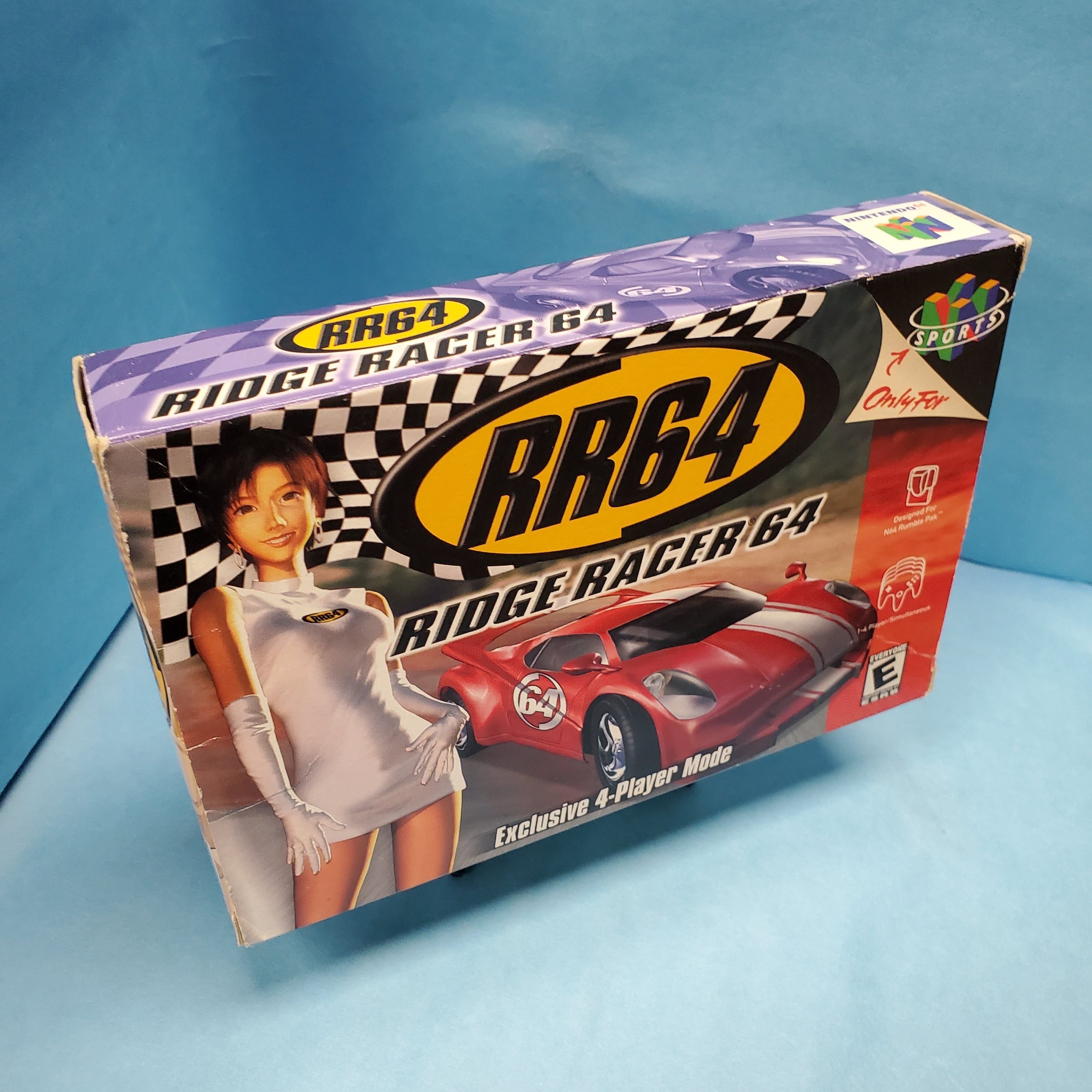 N64 - Ridge Racer 64 (Complete in Box / A / With Manual)