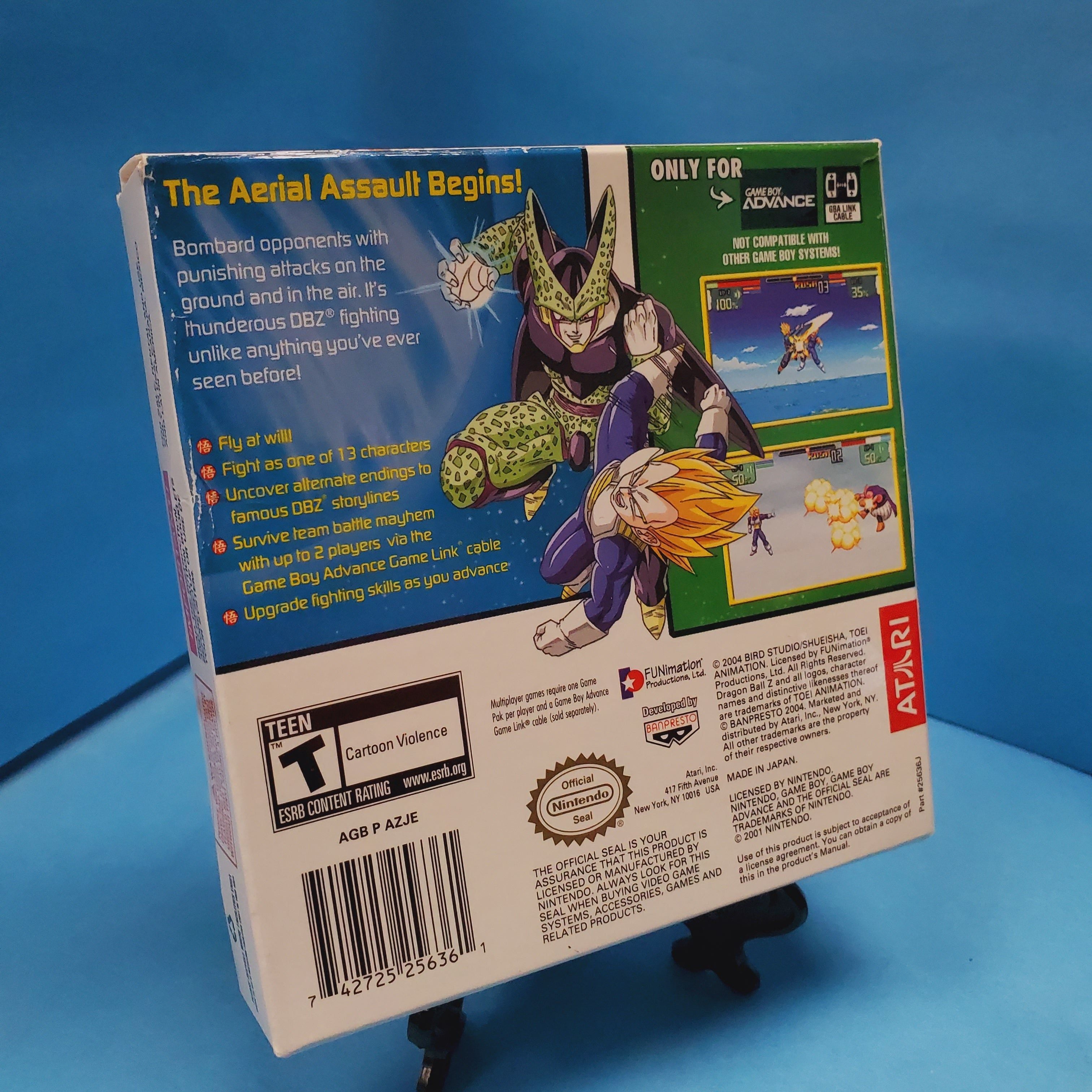 GBA - Dragon Ball Z SuperSonic Warriors (Complete in Box / A+ / With Manual)