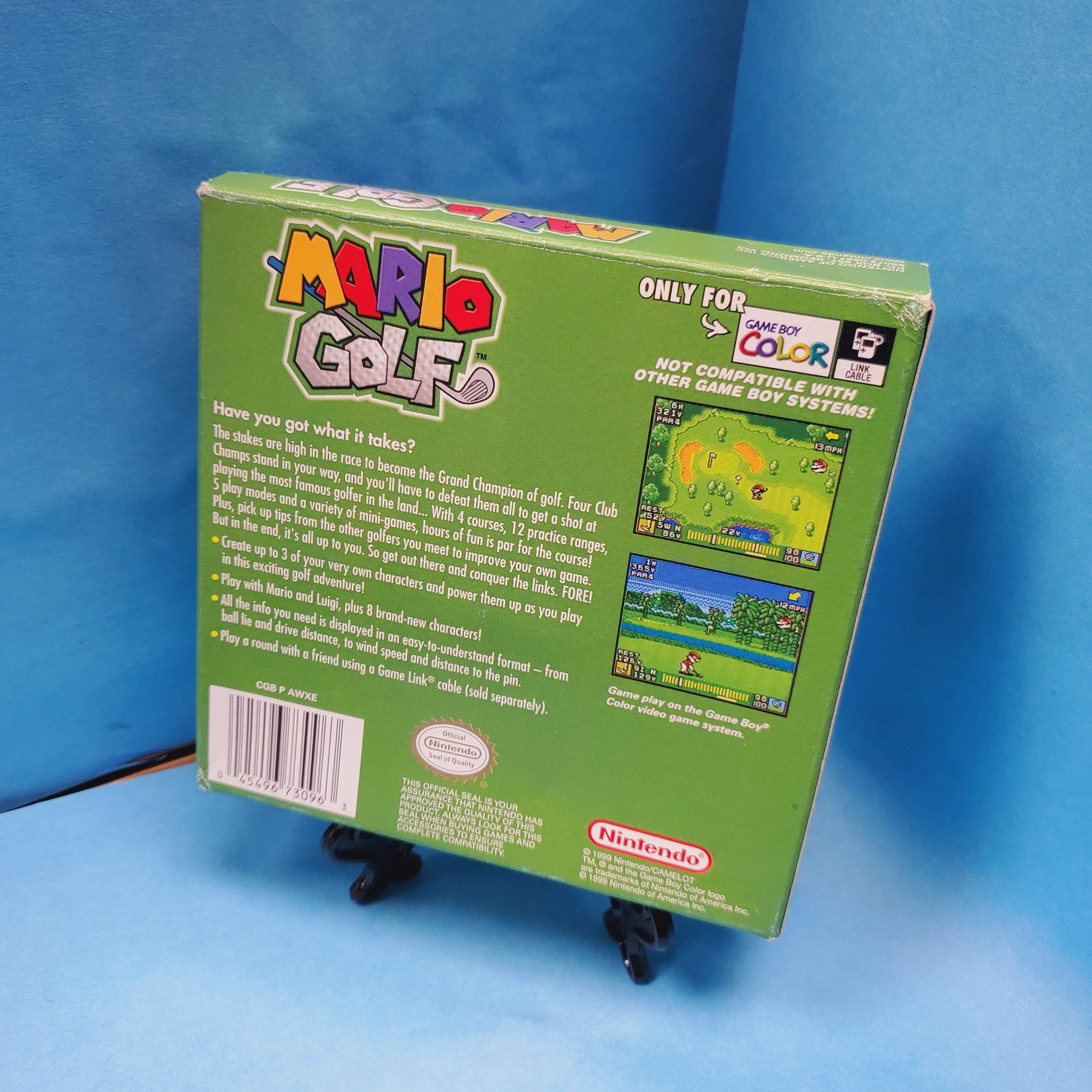 GBC - Mario Golf (Complet en boîte)