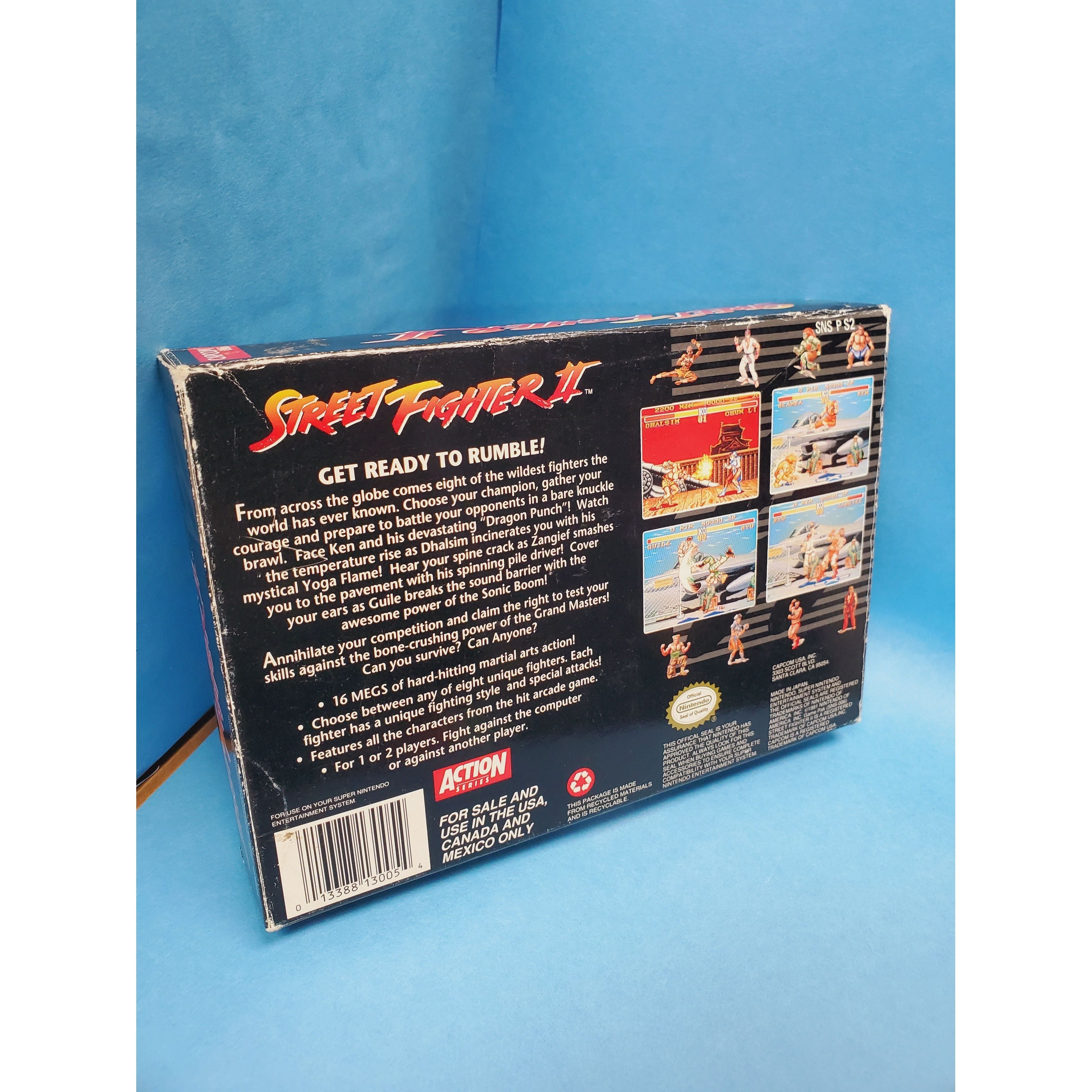 SNES - Street Fighter II (Complete in Box)