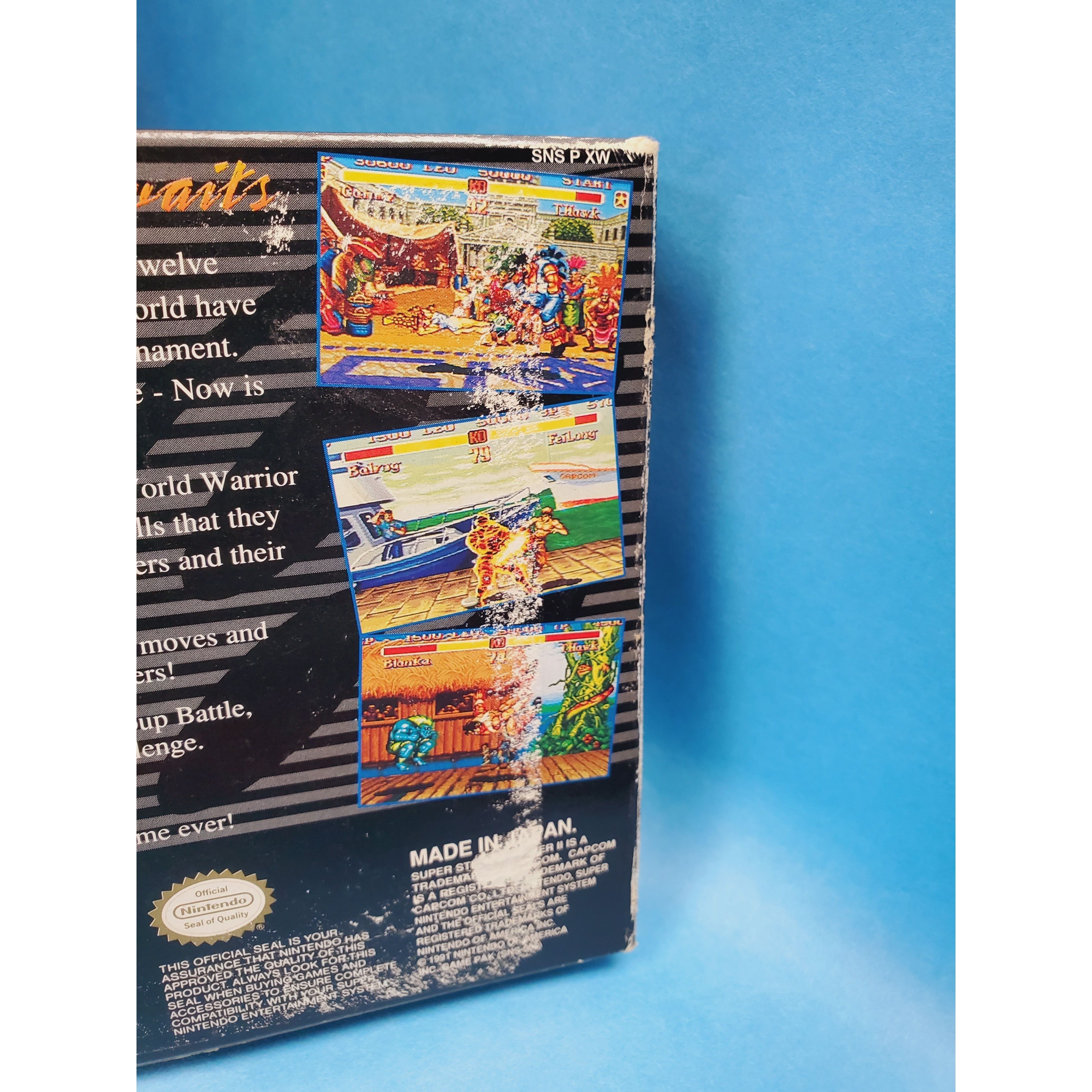 SNES - Super Street Fighter II (Complet en boîte)