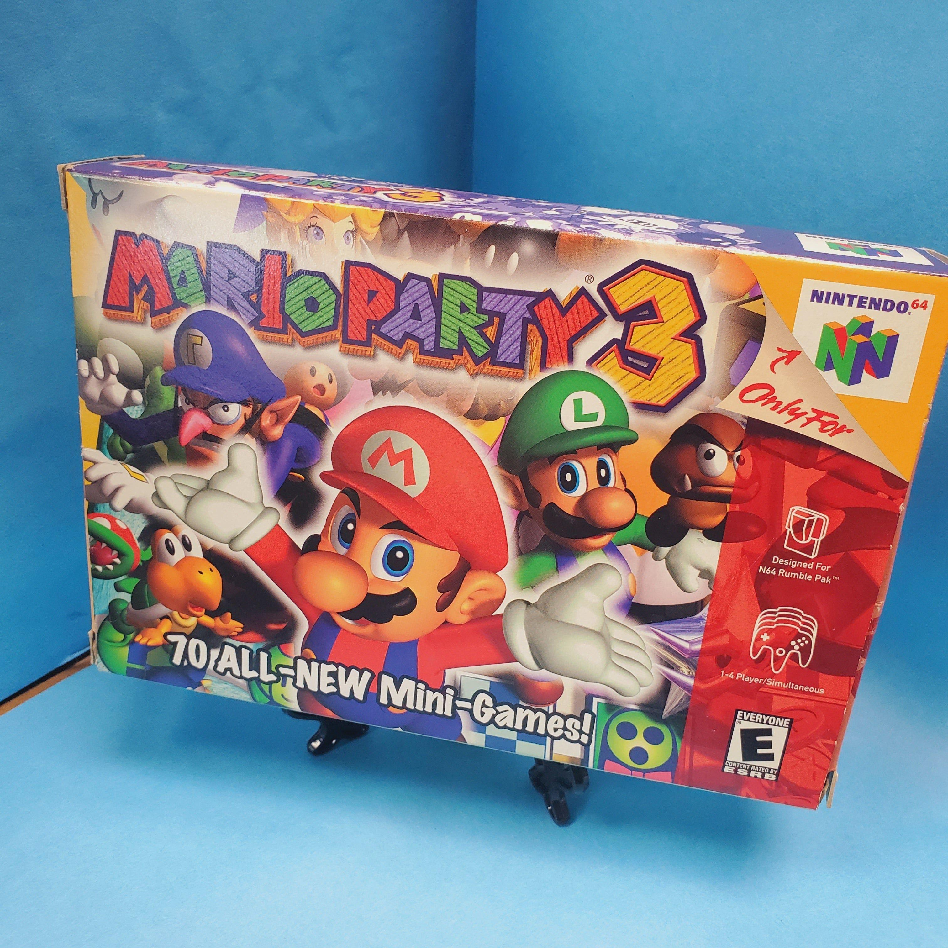 N64 - Mario Party 3 (Complete in Box / A- / With Manual)