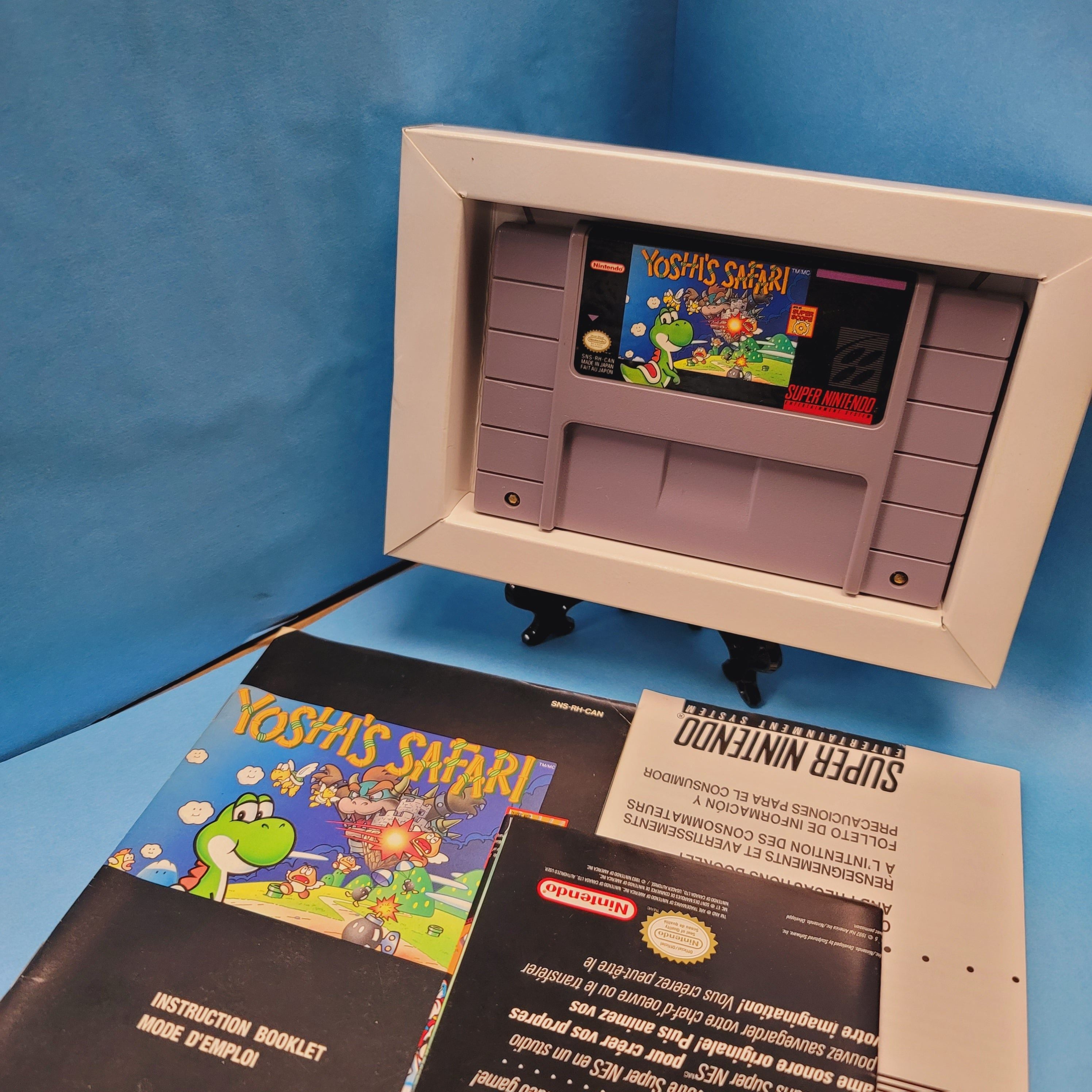 SNES - Yoshi's Safari (Complete in Box)