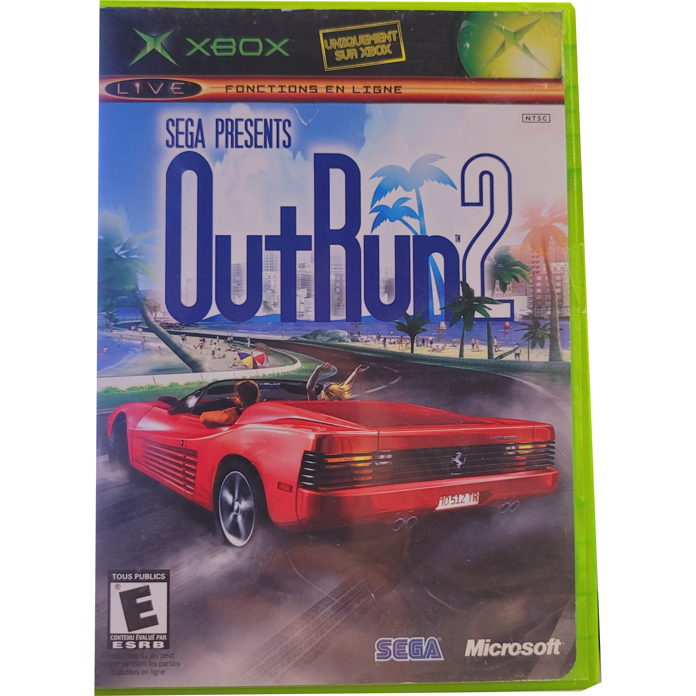 XBOX - Outrun 2 (Couverture Française)
