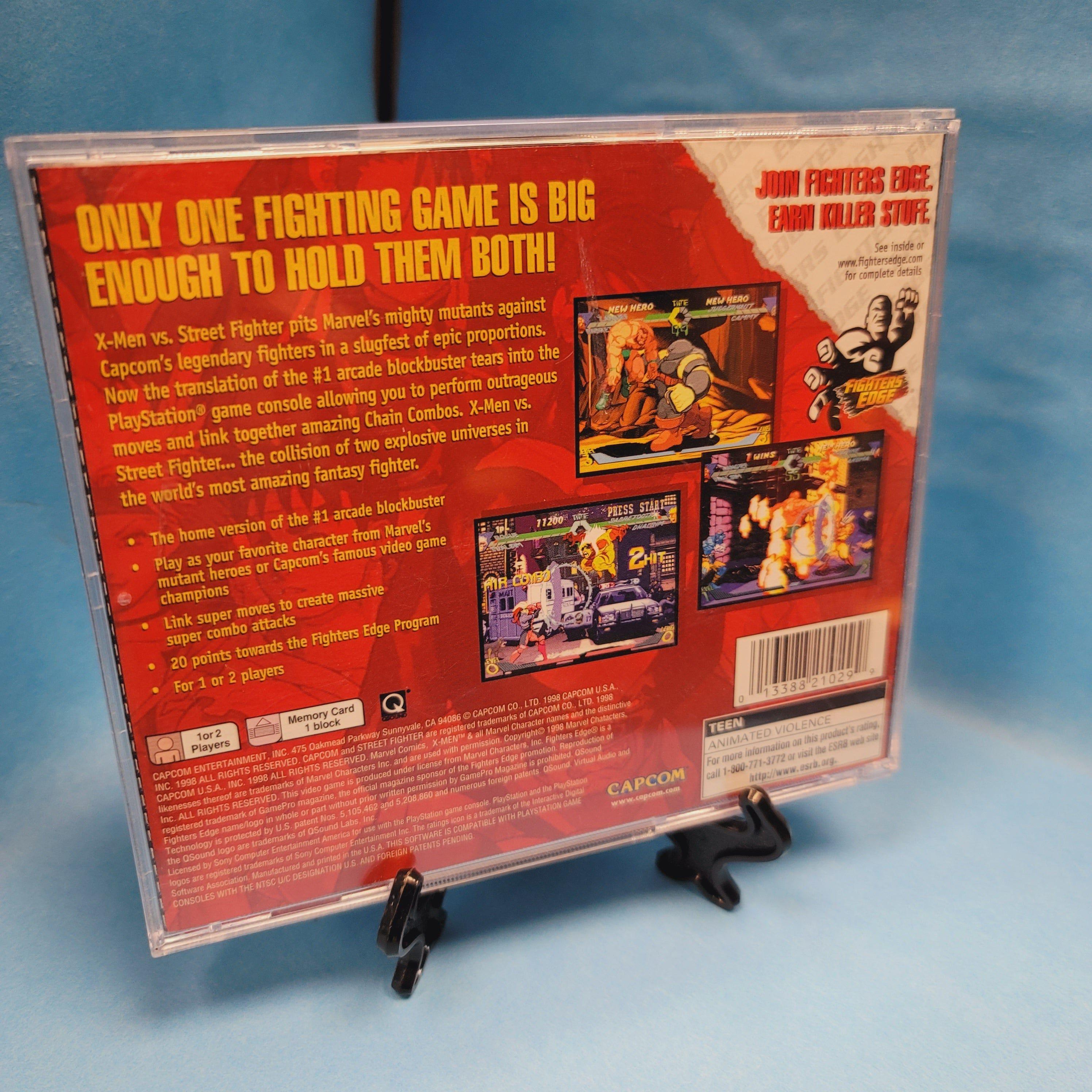 PS1 - X-Men VS Street Fighter