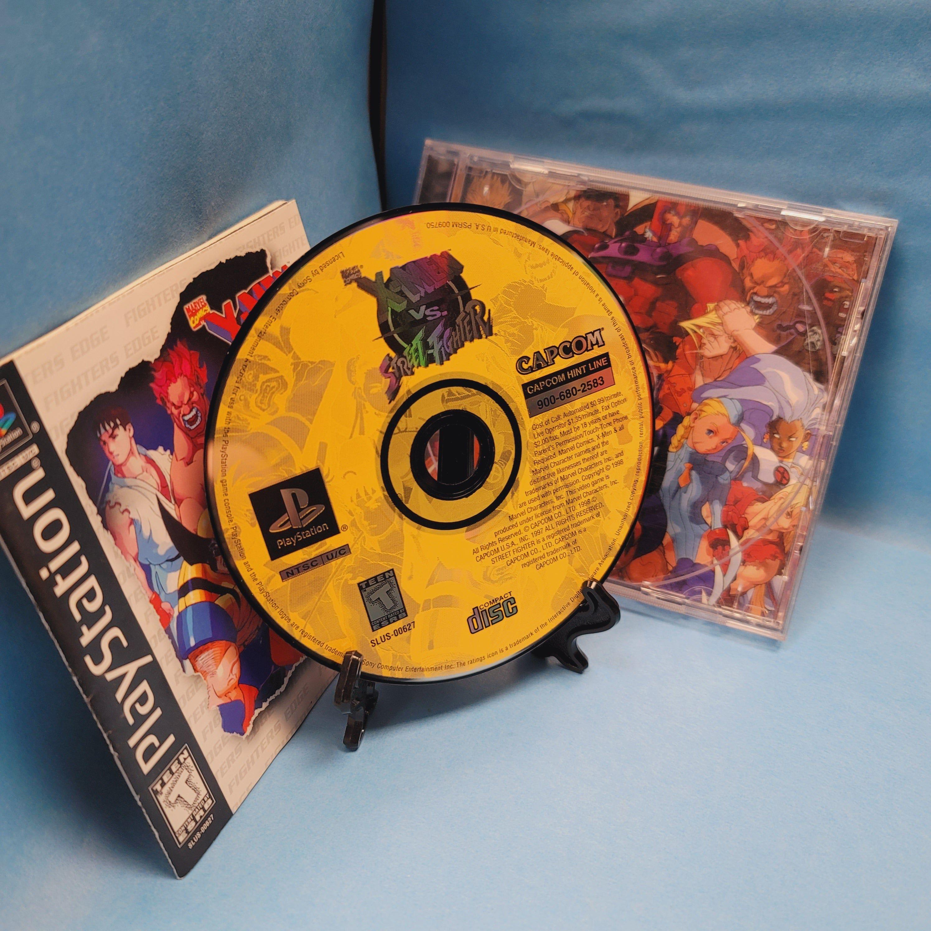 PS1 - X-Men VS Street Fighter