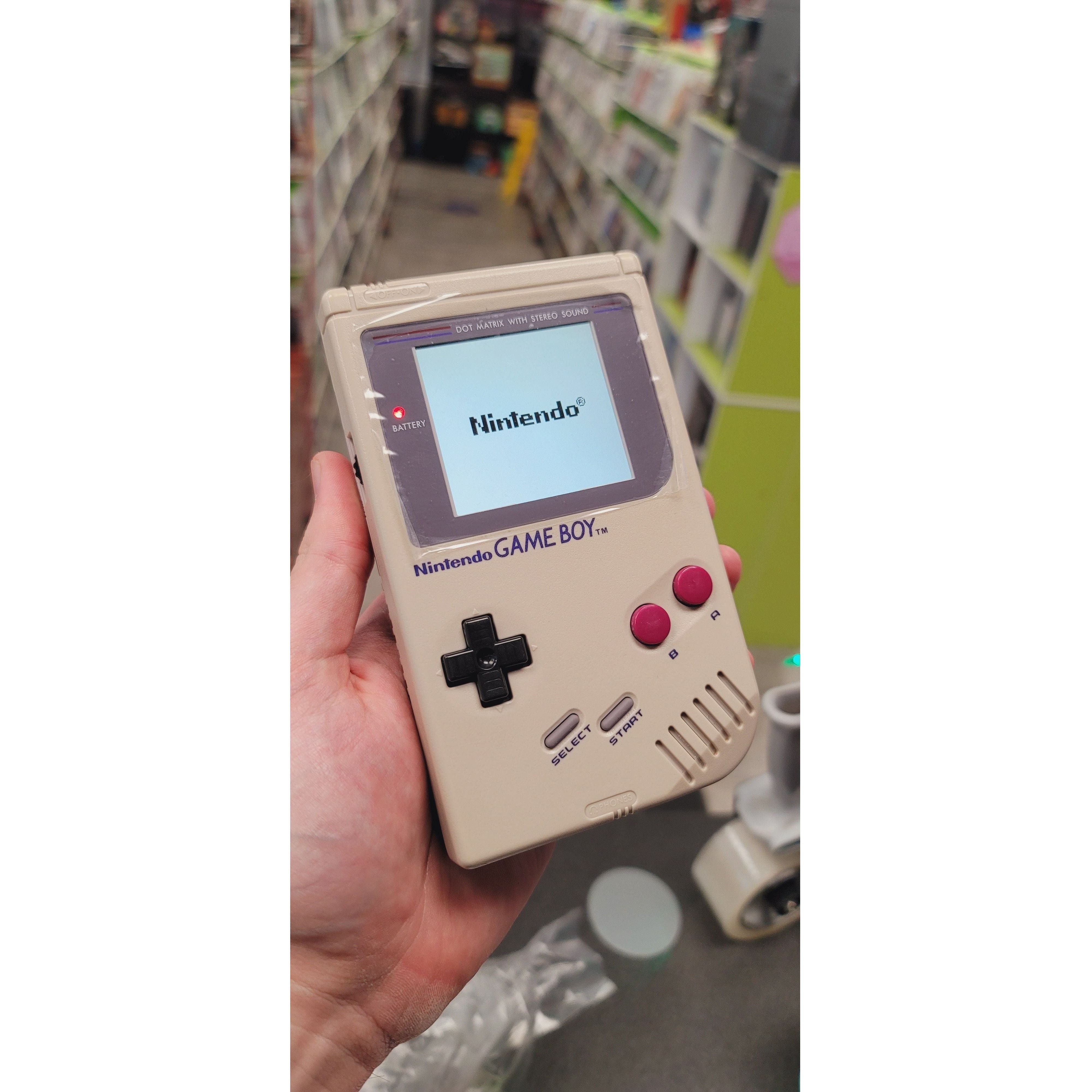 Système Game Boy Classic avec écran LCD IPS et affichage à l'écran