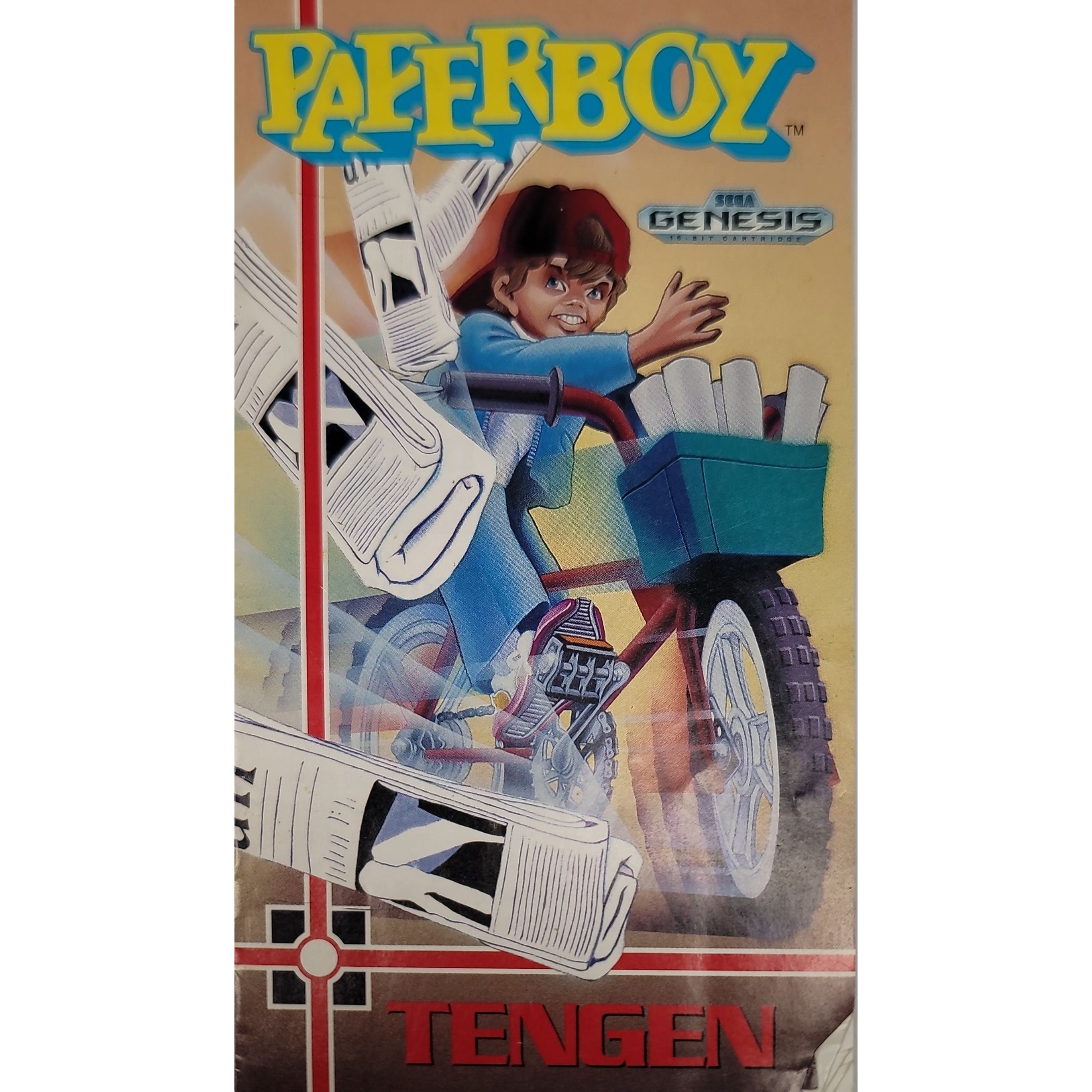 Genesis - Paperboy (Manual)