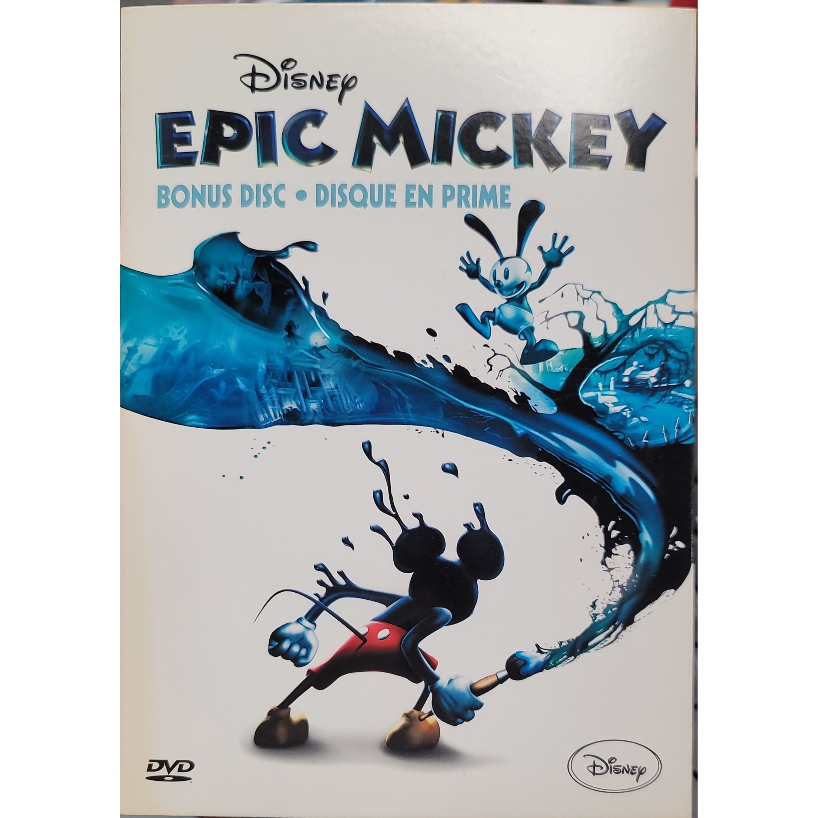 Disney Epic Mickey Bonus Disc (No Disc Art)