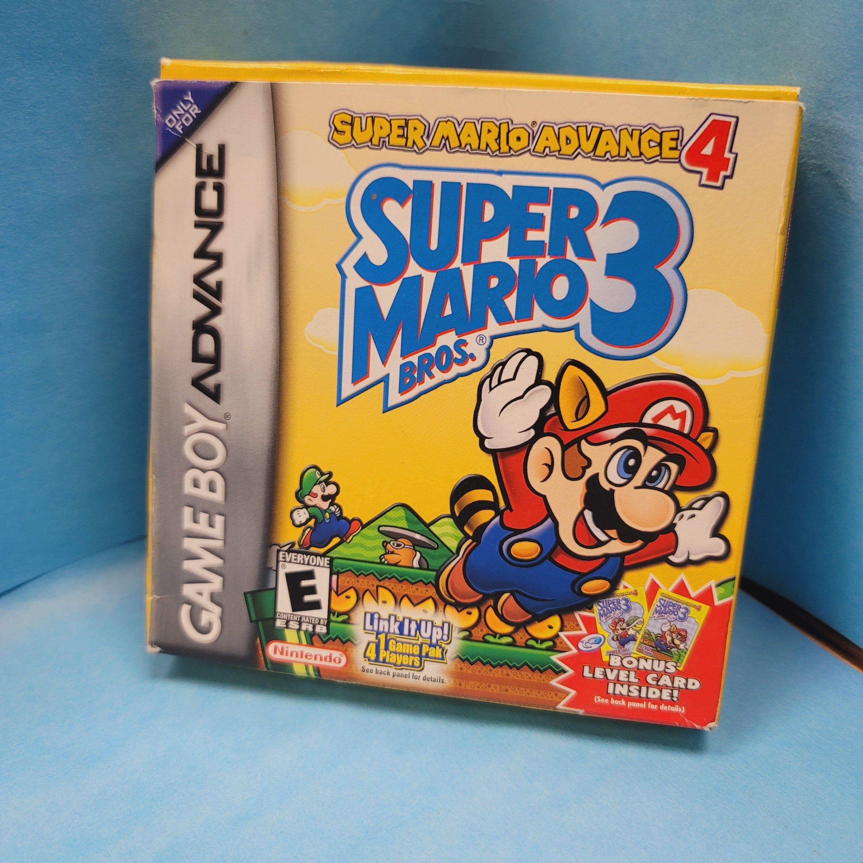 GBA - Super Mario Advance 4 Super Mario Bros 3 (Complete in Box / A / With Manual)
