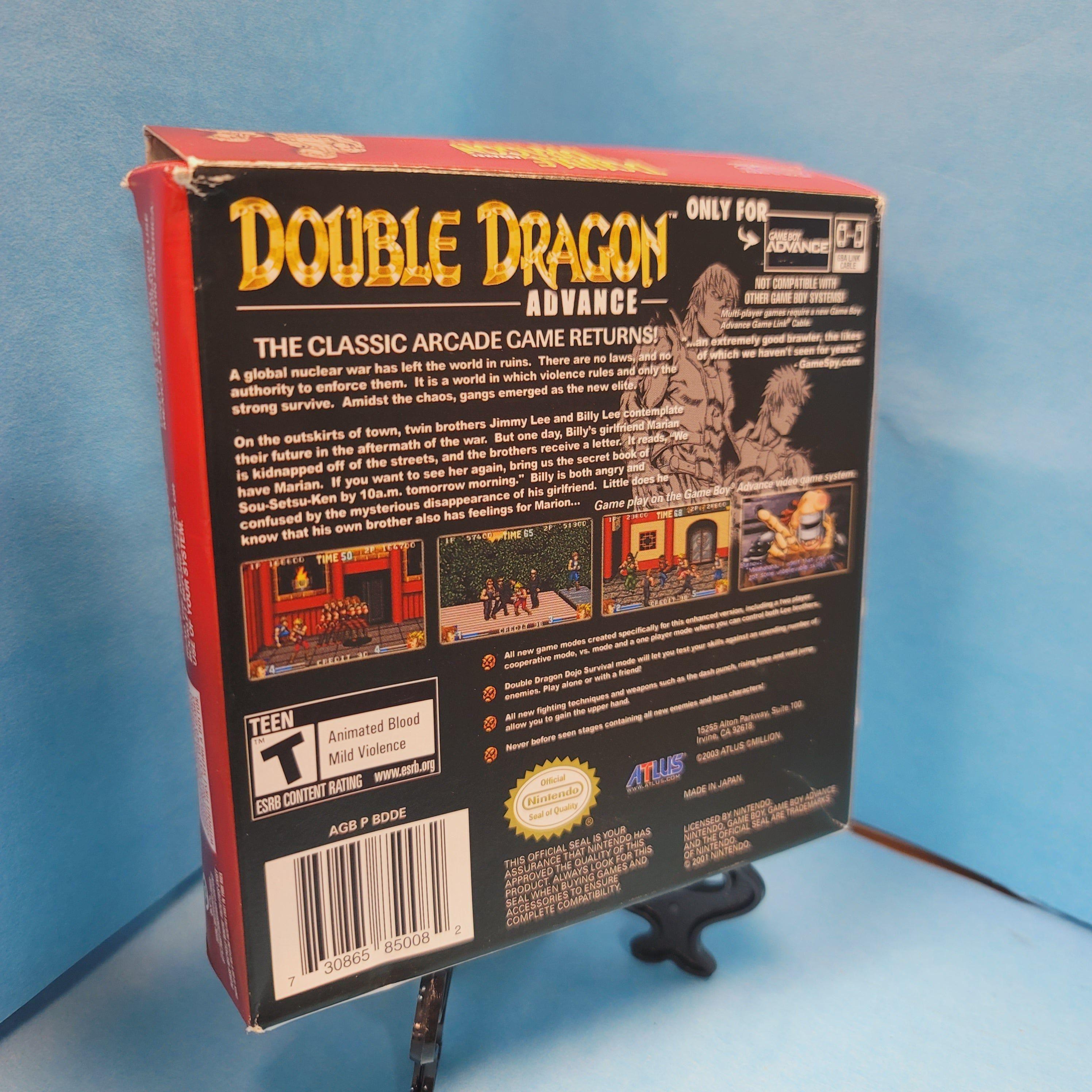 GBA - Double Dragon Advance (Complet en Boite / B+ / Avec Manuel)
