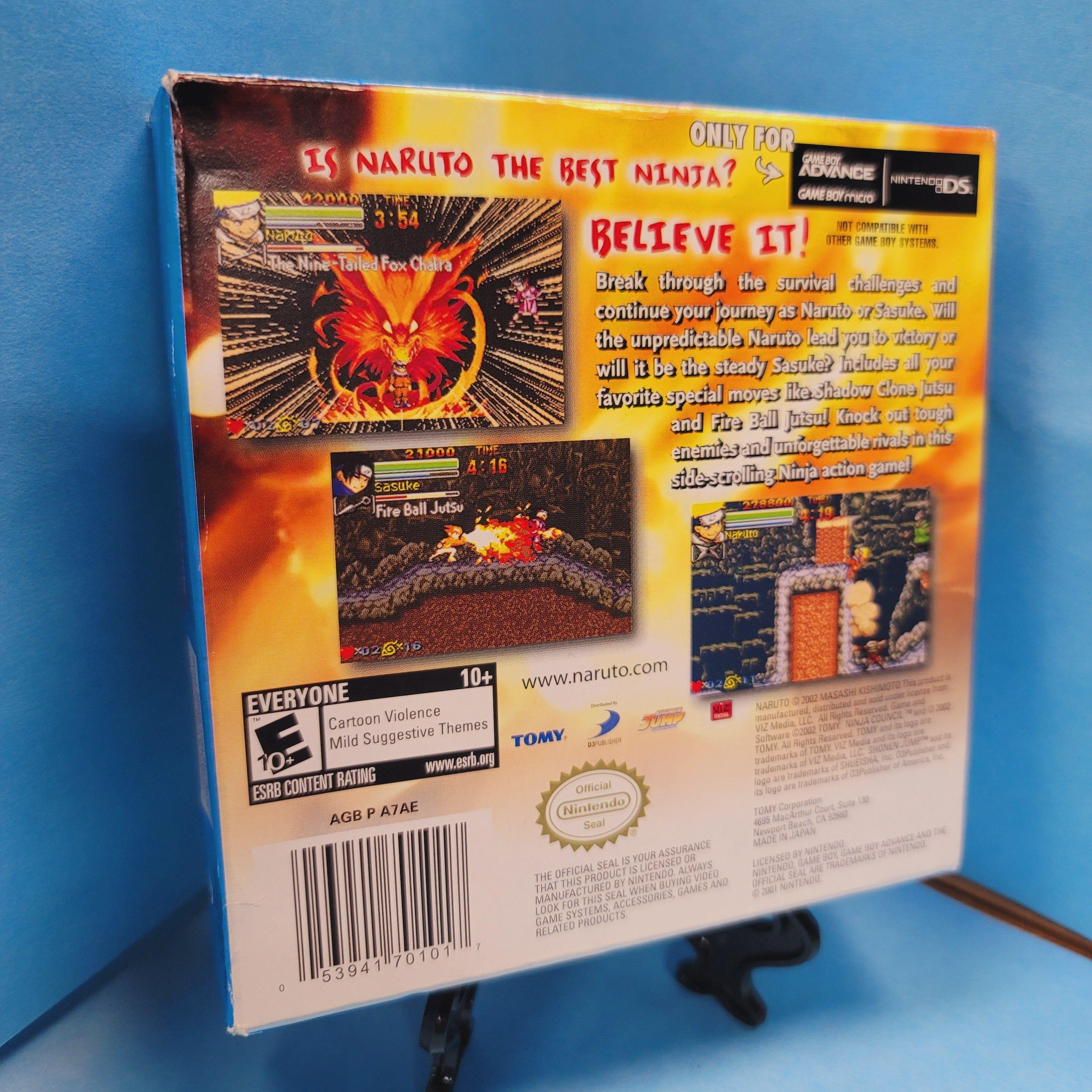 GBA - Naruto Ninja Council (Complete in Box / A+ / With Manual)