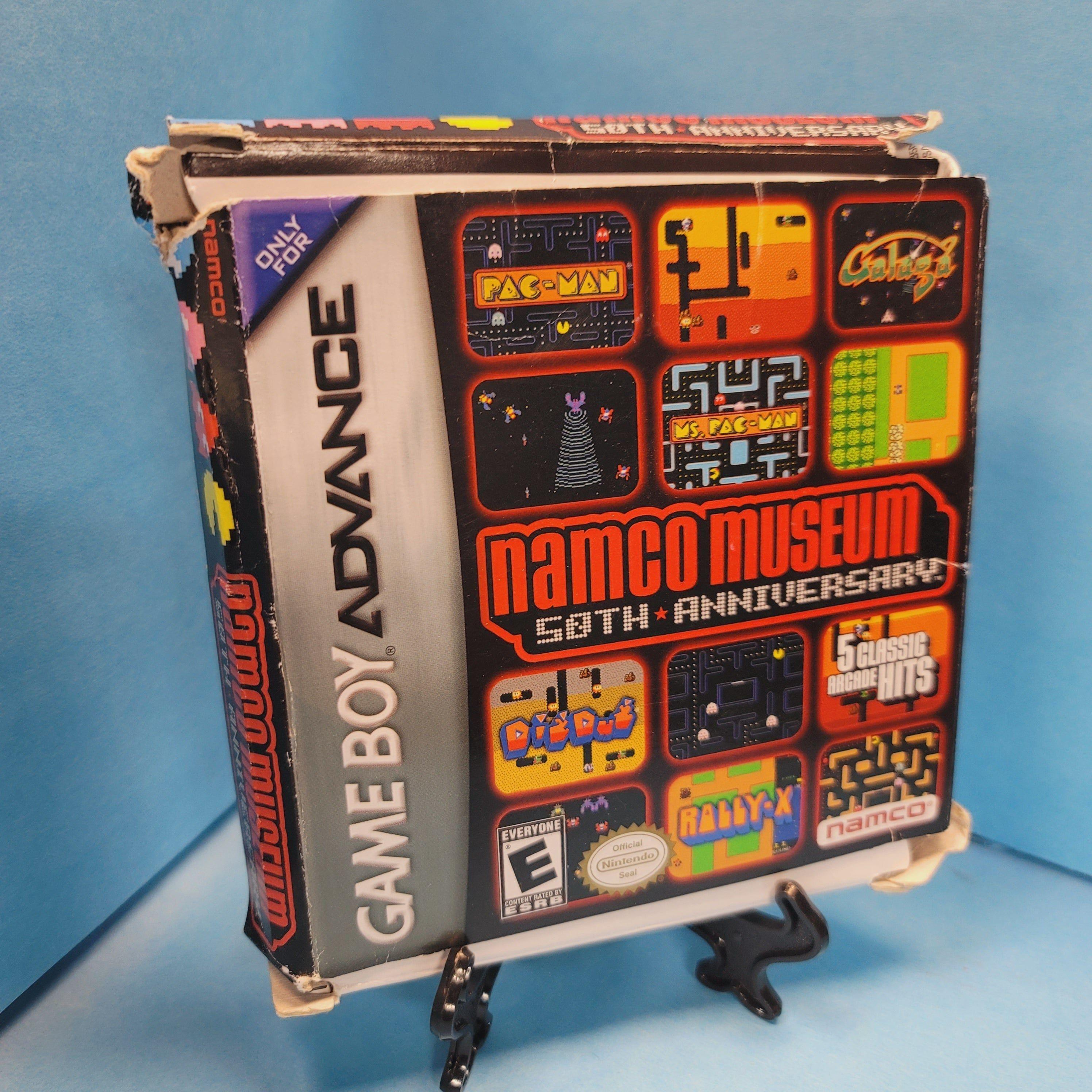 GBA Namco Museum 50th Anniversary in Box / C /