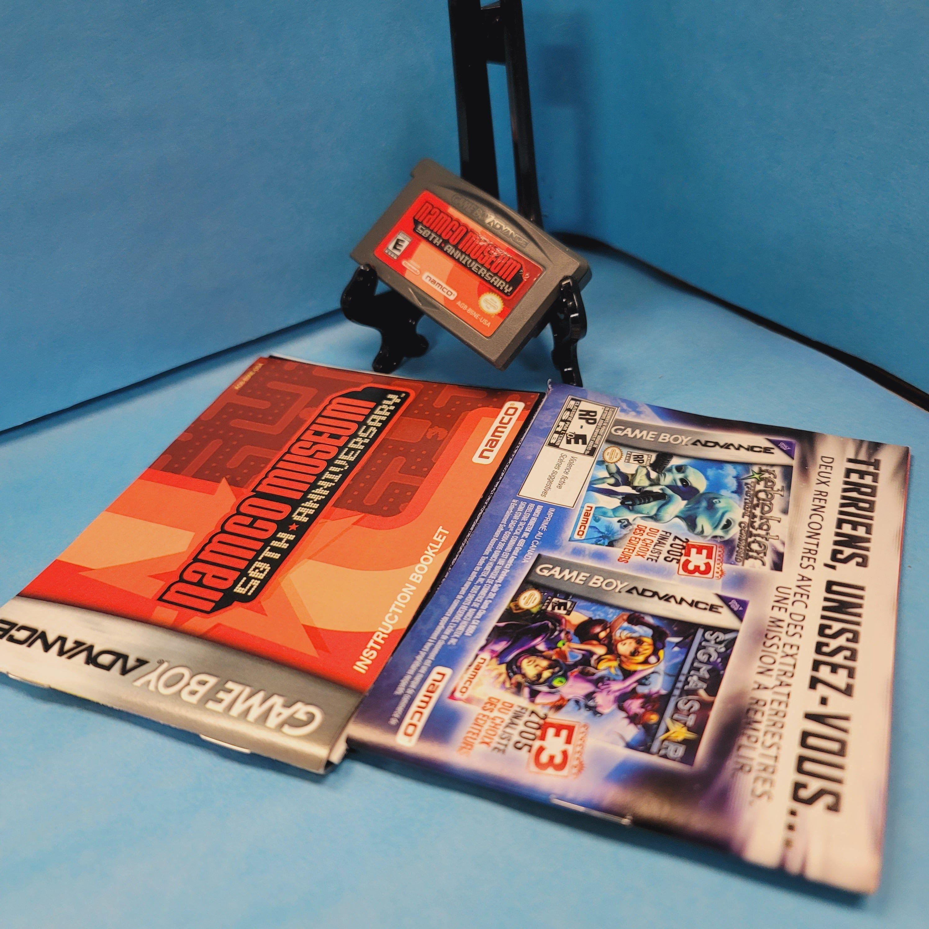GBA - Namco Museum 50th Anniversary (Complet en boîte / C- / Avec manuel)
