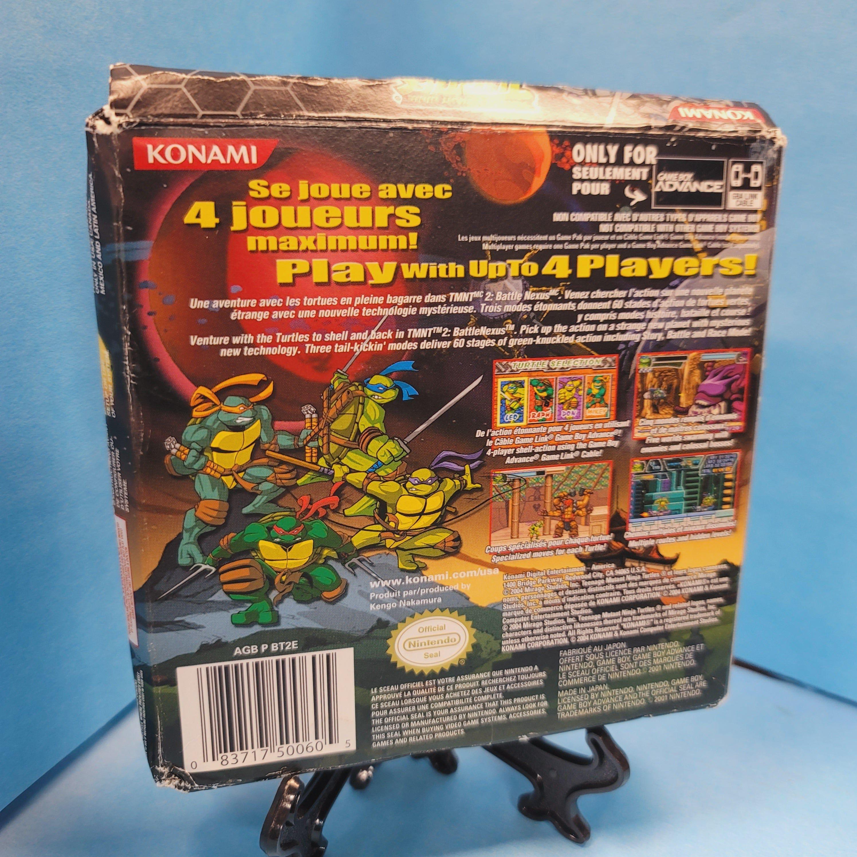 GBA - Teenage Mutant Ninja Turtles 2 Battle Nexus (Complete in Box / B / With Manual)