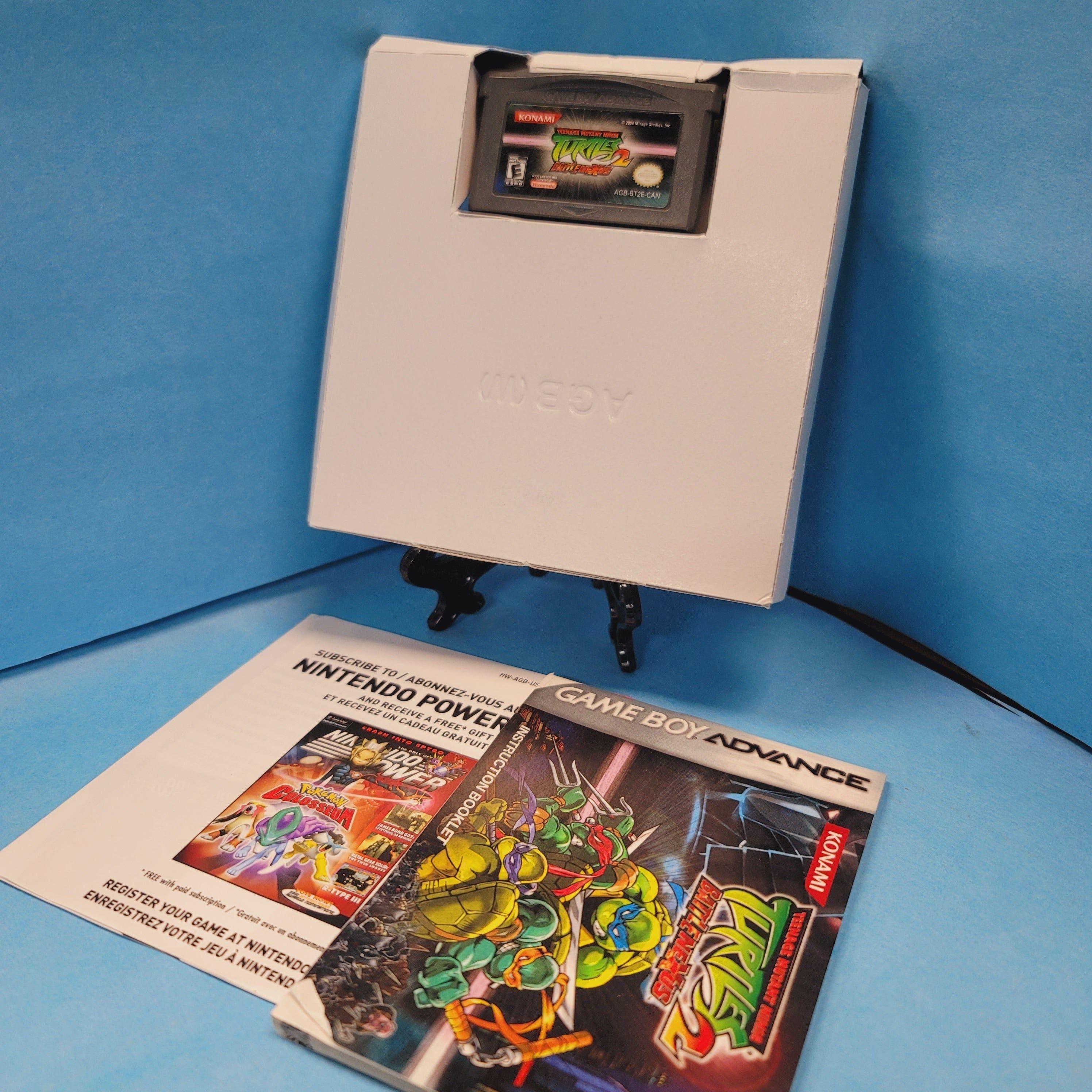 GBA - Teenage Mutant Ninja Turtles 2 Battle Nexus (Complete in Box / B / With Manual)