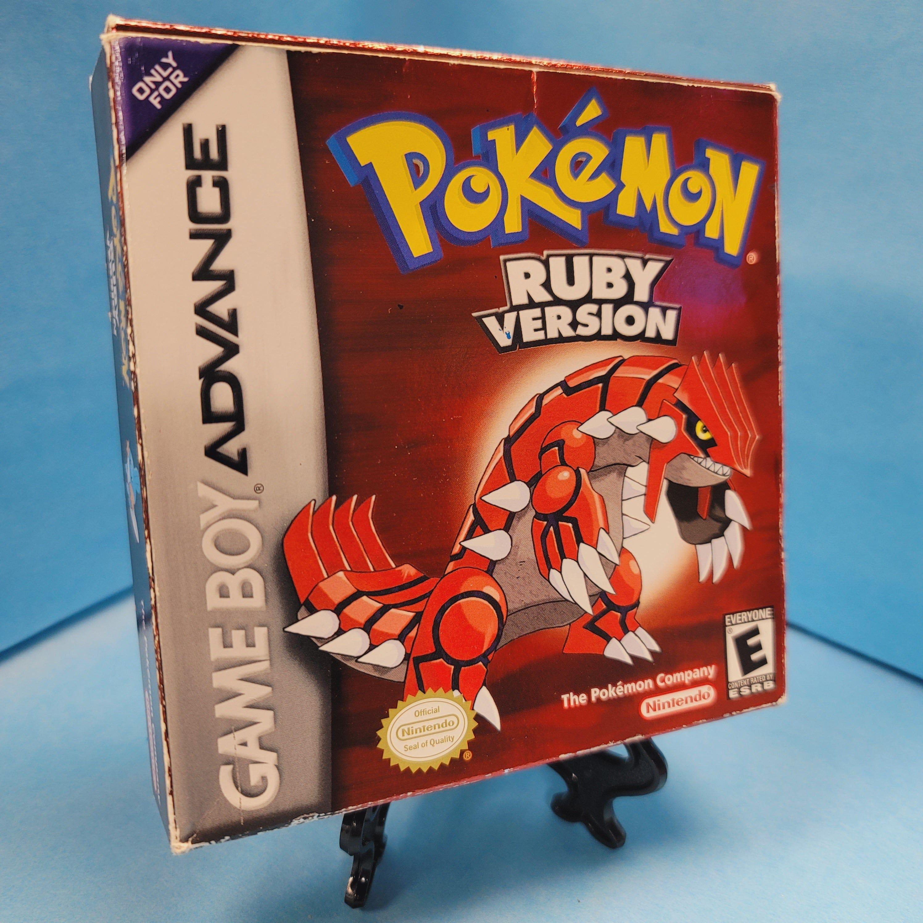 GBA Pokemon Ruby (Complete in Box A With Manual)1