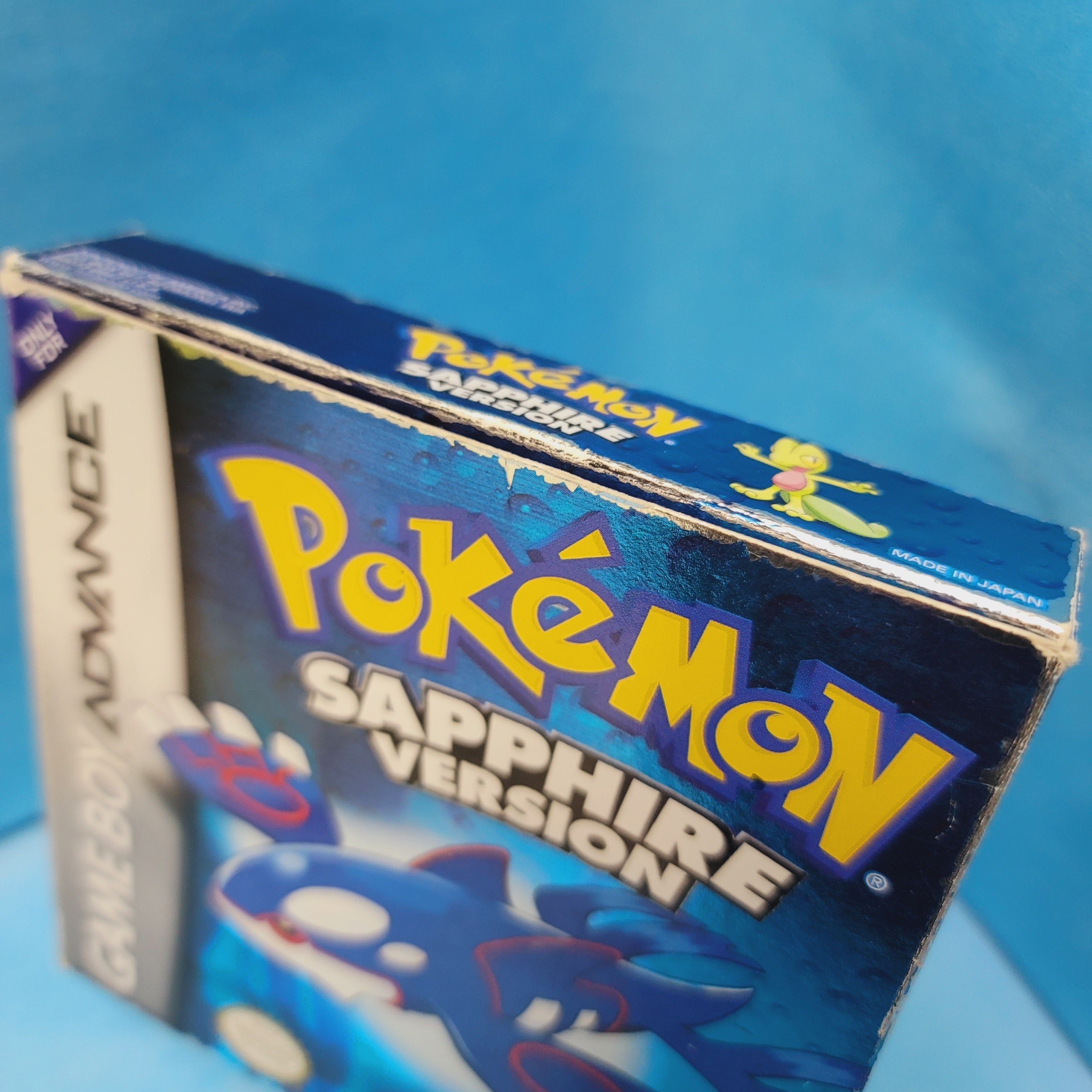 GBA - Pokemon Sapphire (Complete in Box / B+ / No Manual)