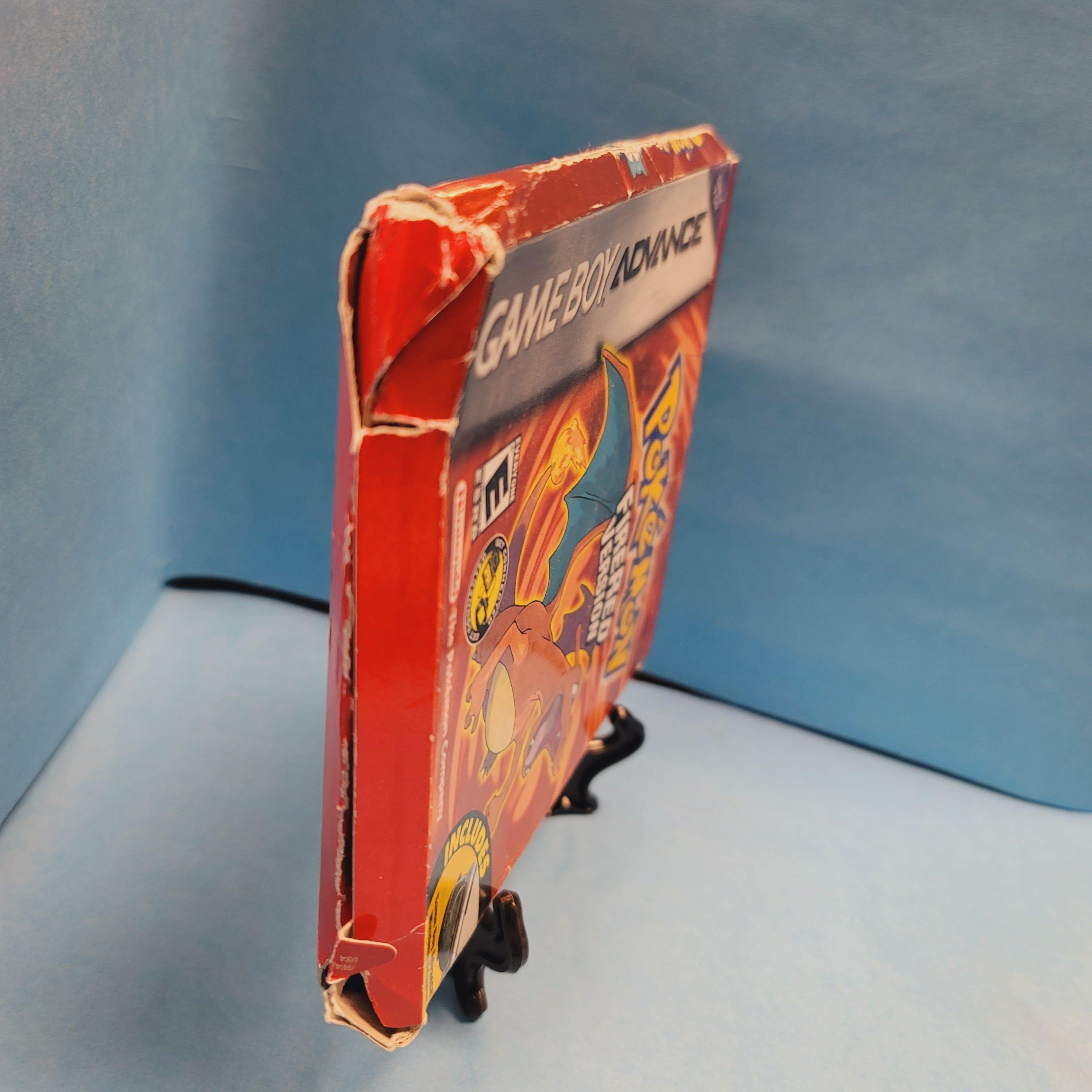 GBA - Pokemon Fire Red (Complete in Box / D / Rough Manual)