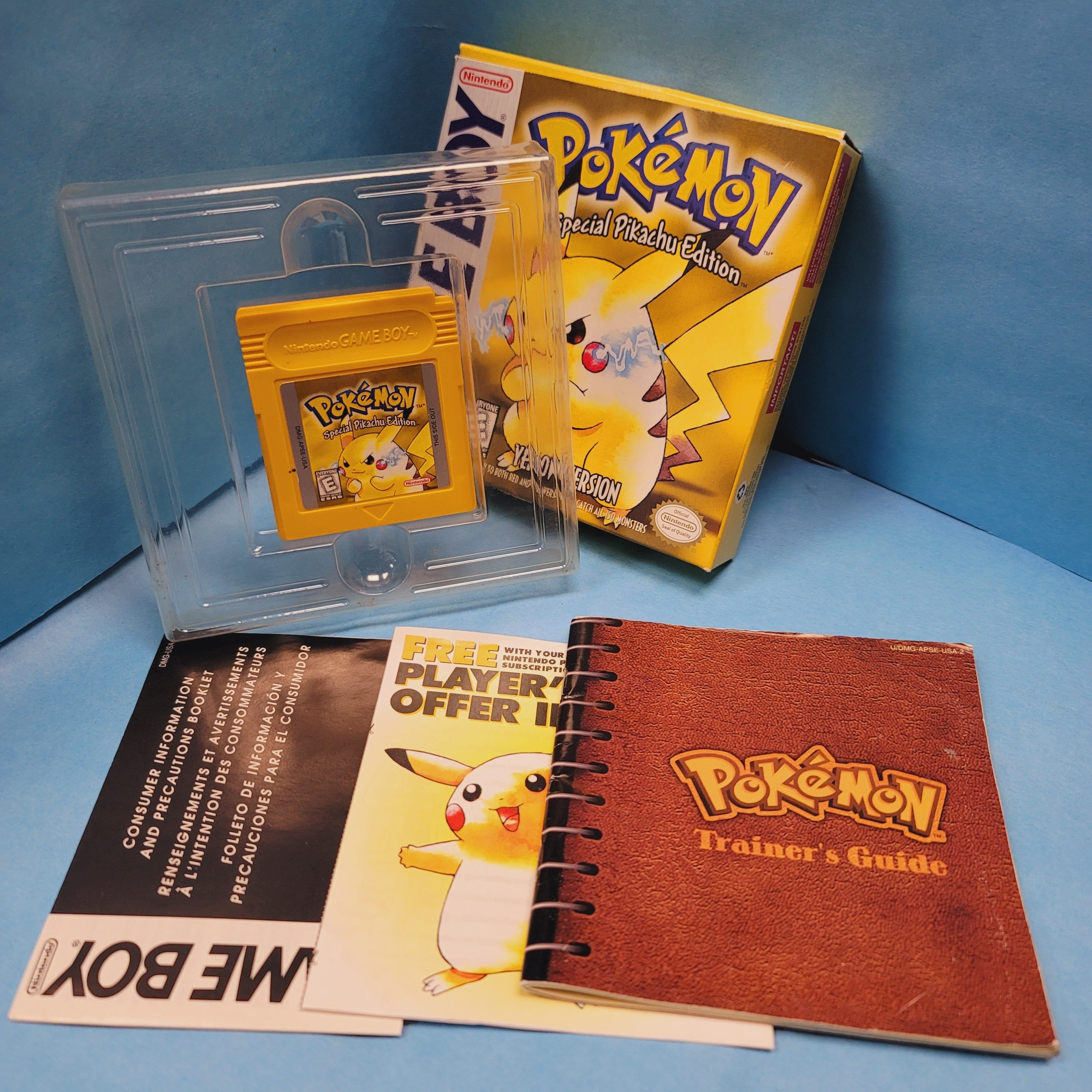 GB - Pokemon Yellow (Complete in Box / A / With Manual)