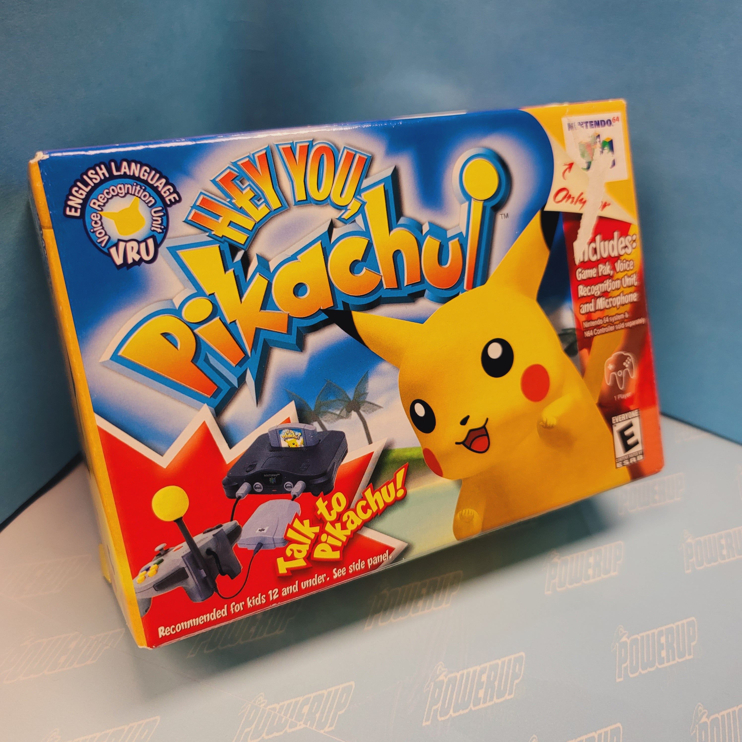 N64 - Hey You Pikachu (Complete in Box / B / With Manual / No Controller Clip)