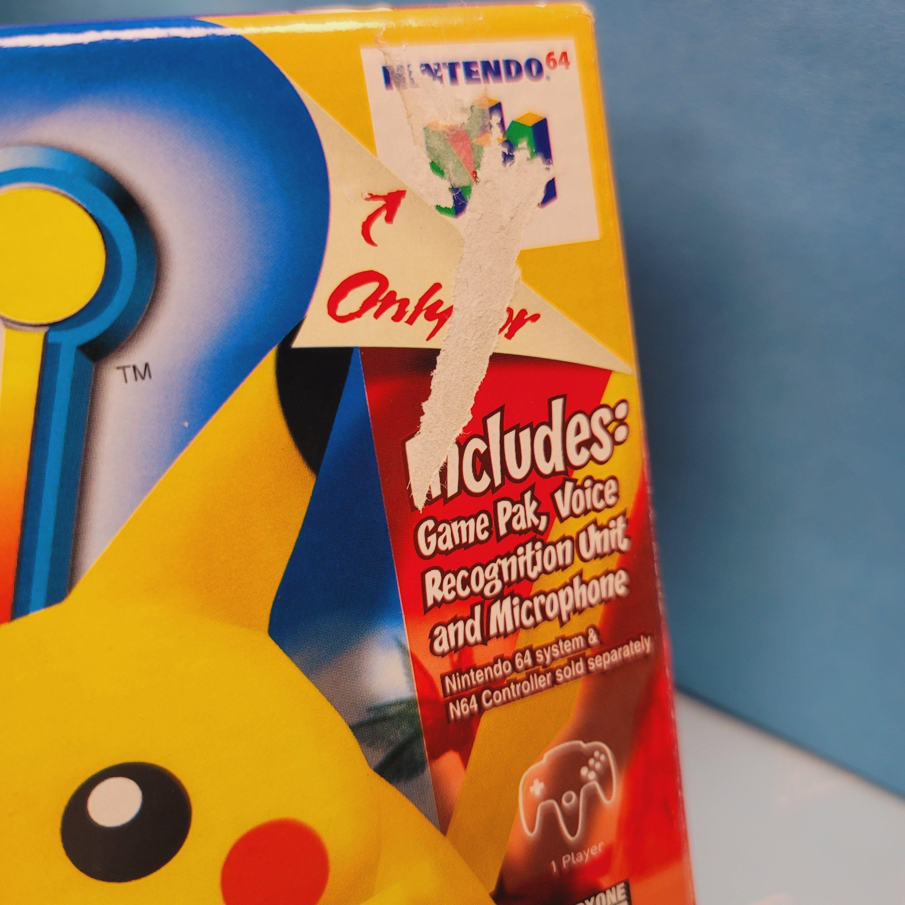 N64 - Hey You Pikachu (Complet dans la boîte / B / Avec manuel / Pas de clip de contrôleur)