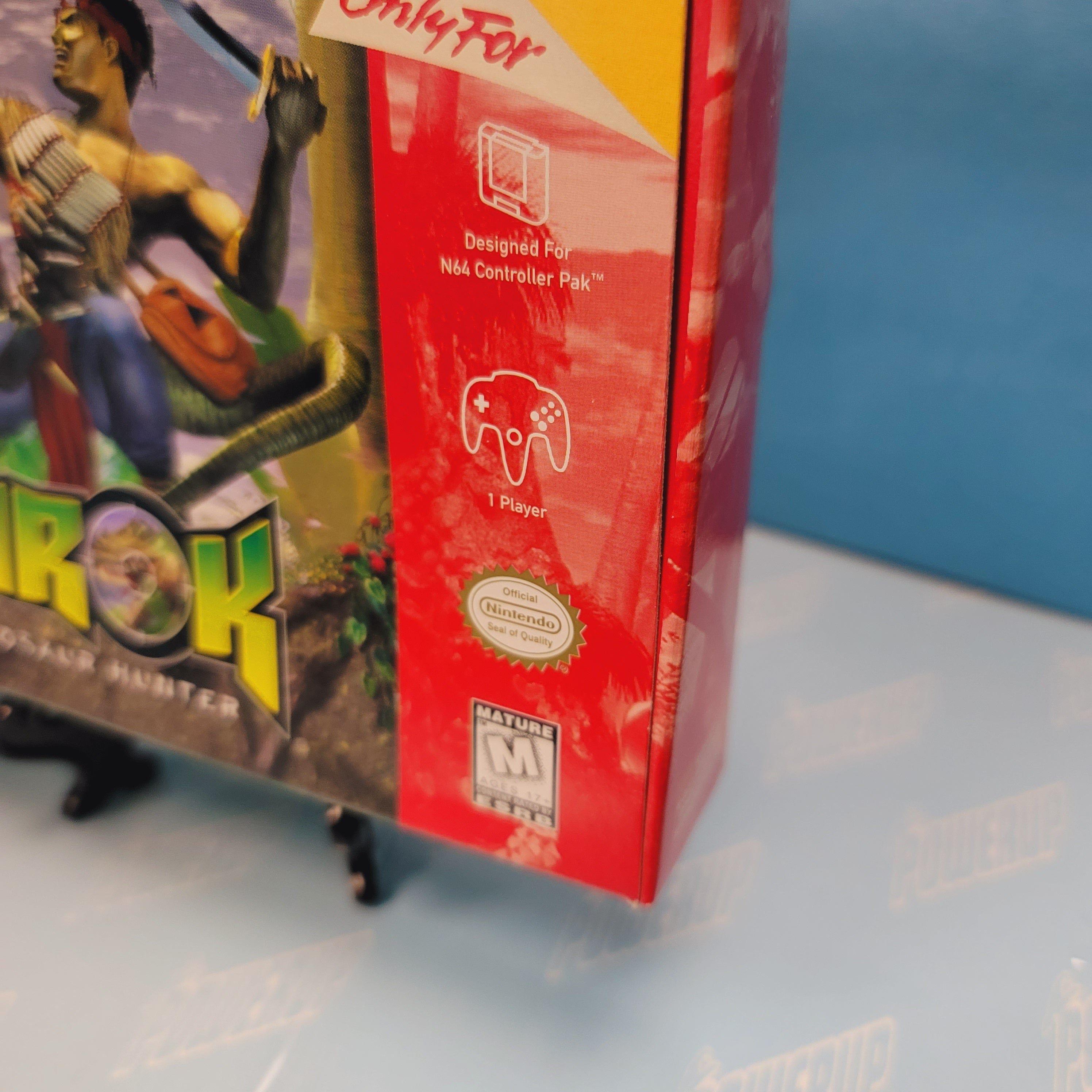 N64 - Turok Dinosaur Hunter (Complete in Box / A- / With Manual)