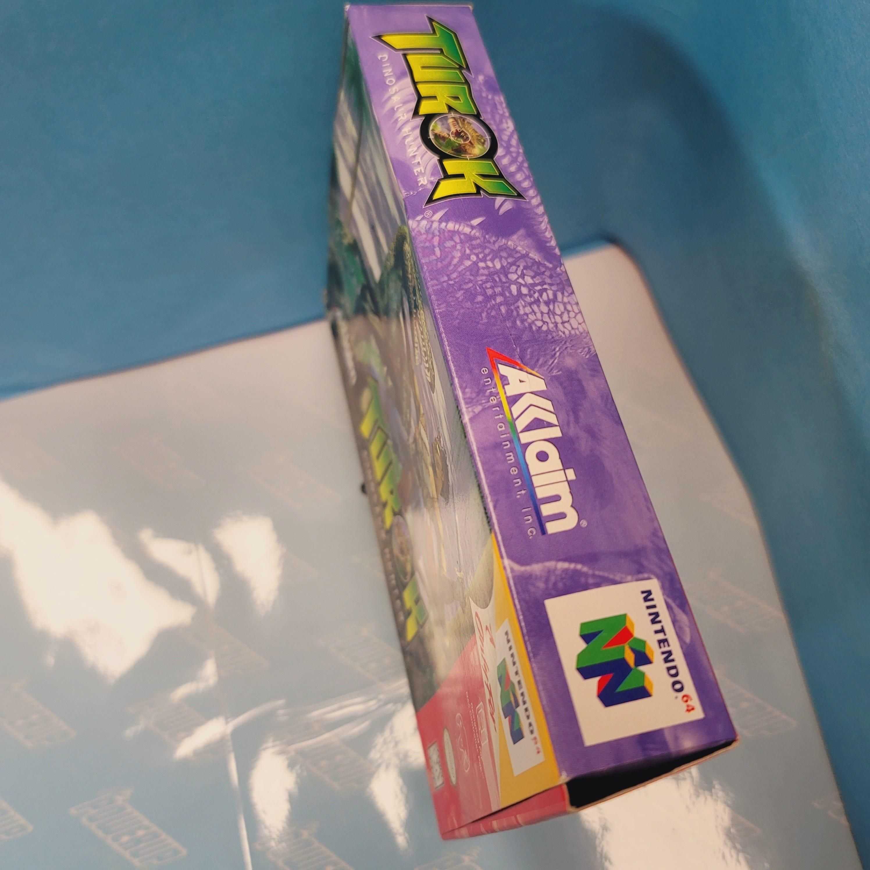 N64 - Turok Dinosaur Hunter (Complete in Box / A- / With Manual)