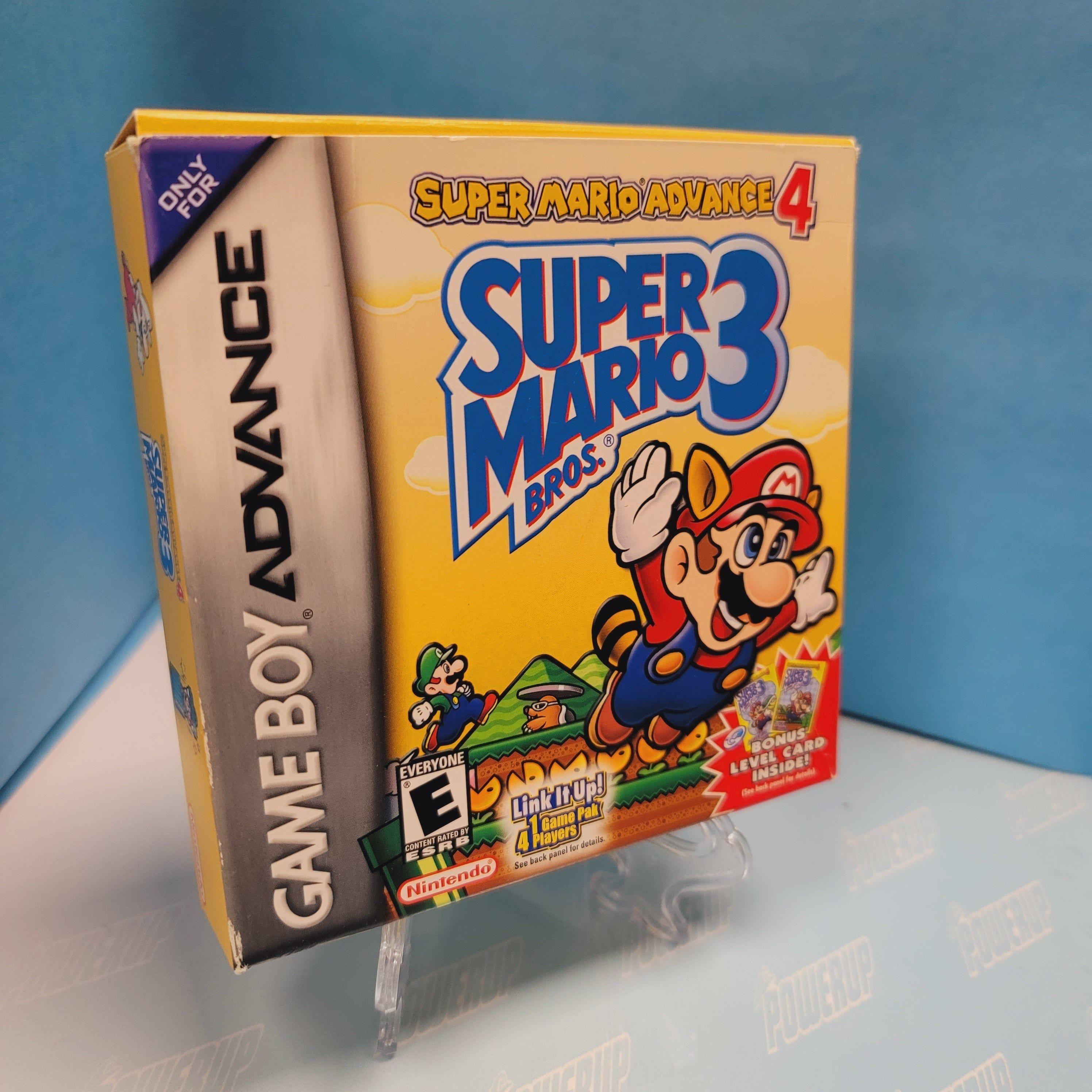GBA - Super Mario Advance 4 Super Mario Bros 3 (Complete in Box / A / With Manual)